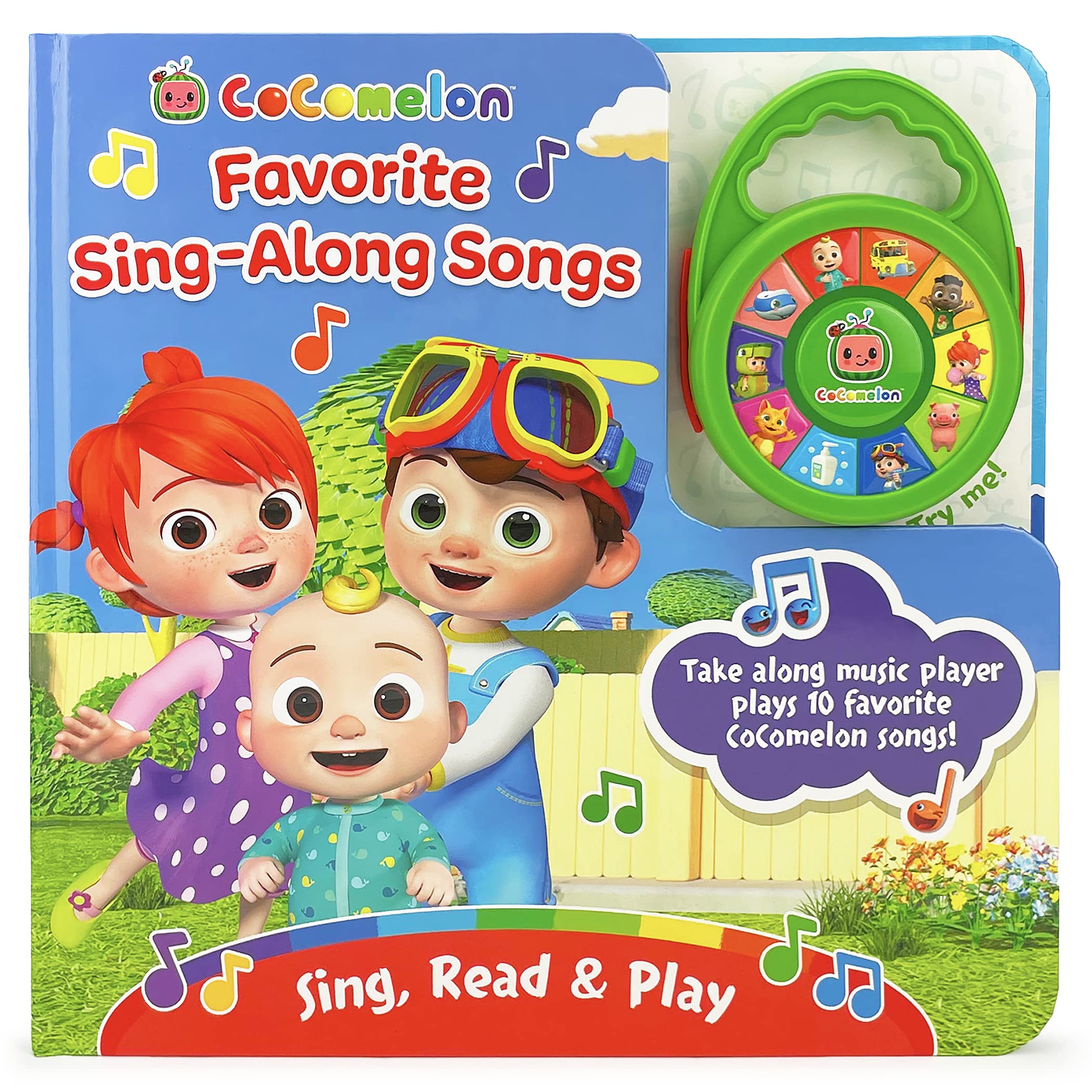 Cocomelon Favorite Sing-Along Songs [With Take Along Music Player] by Cottage Door Press