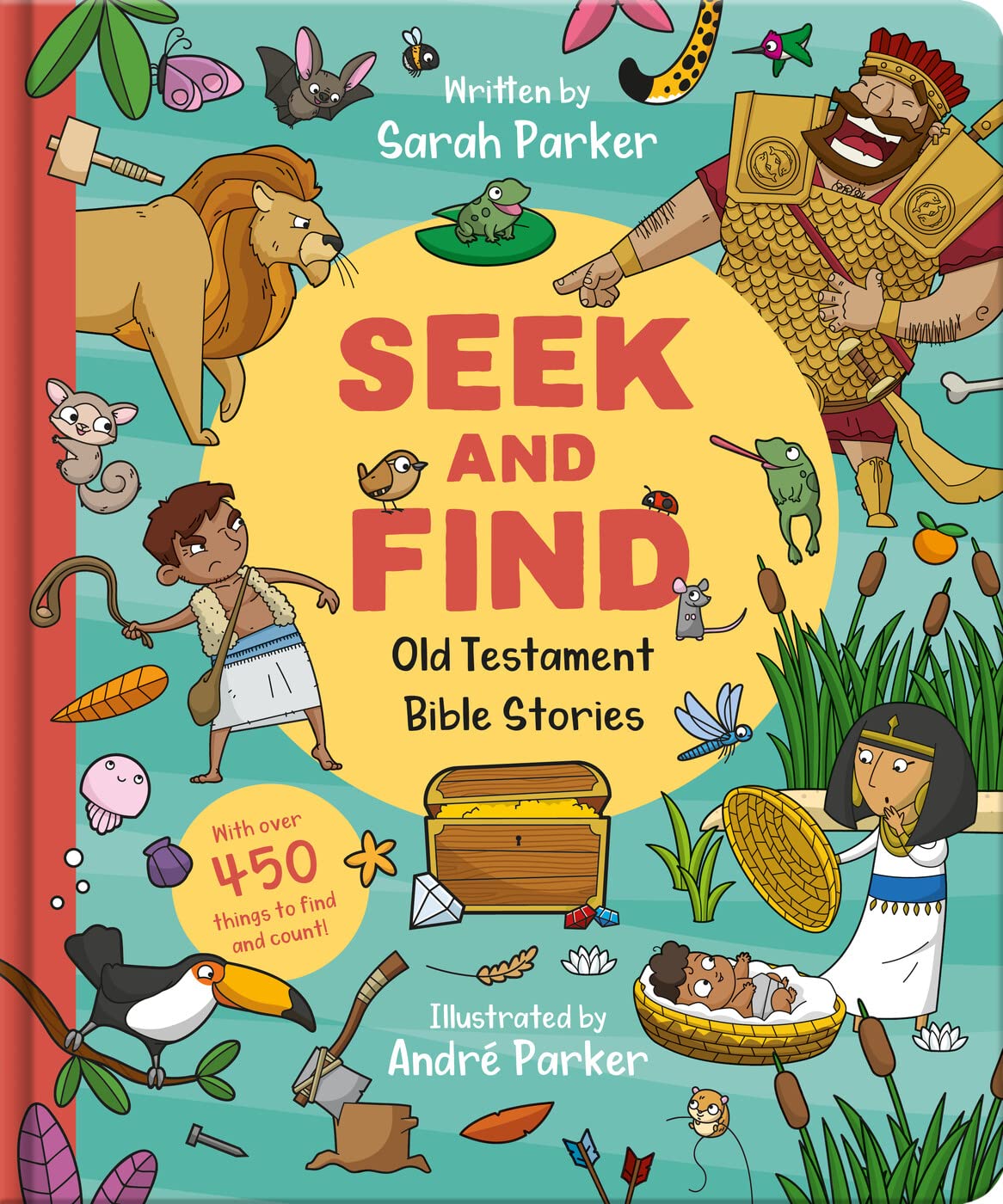 Seek and Find: Old Testament Bible Stories: With Over 450 Things to Find and Count! by Parker, Sarah