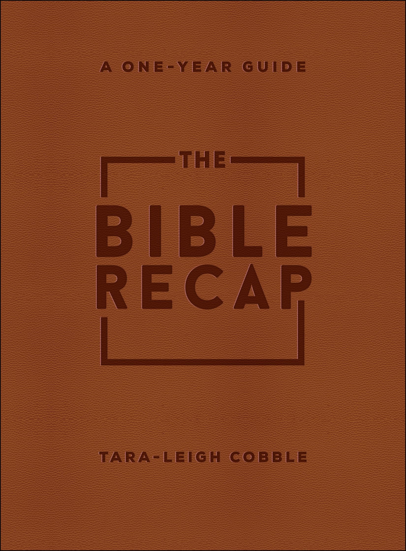 The Bible Recap: A One-Year Guide to Reading and Understanding the Entire Bible by Cobble, Tara-Leigh