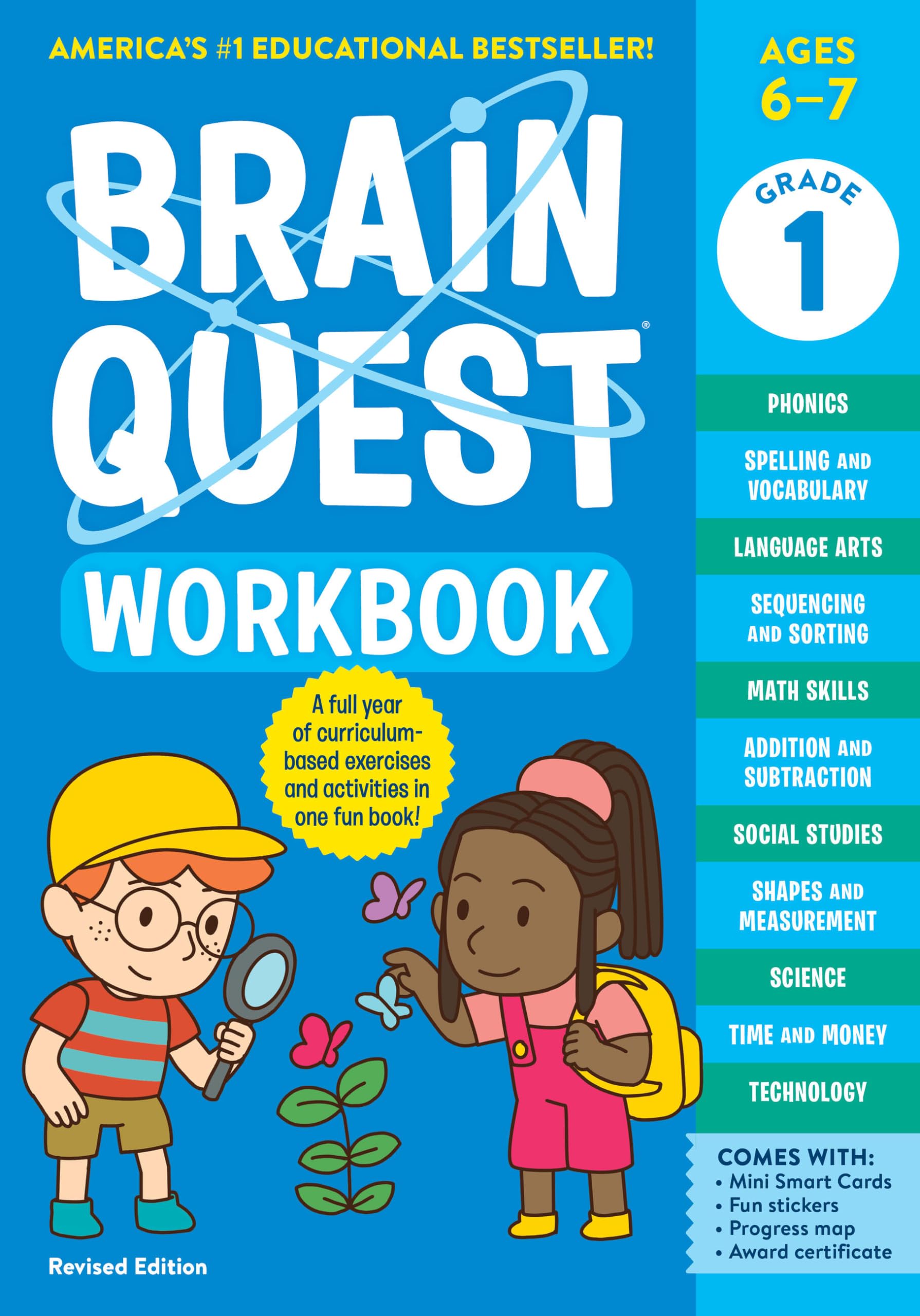 Brain Quest Workbook: 1st Grade Revised Edition by Workman Publishing