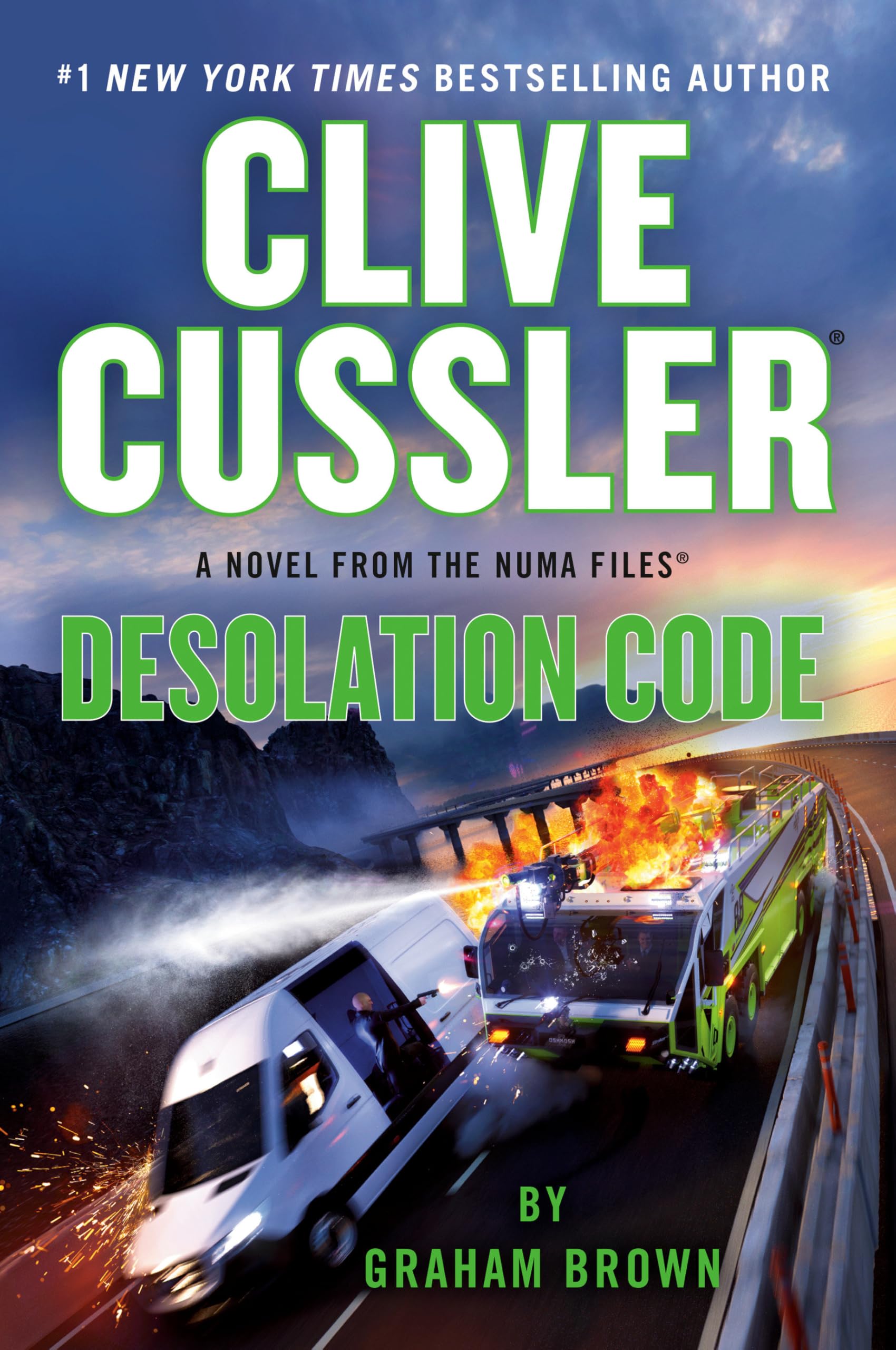 Clive Cussler Desolation Code by Brown, Graham