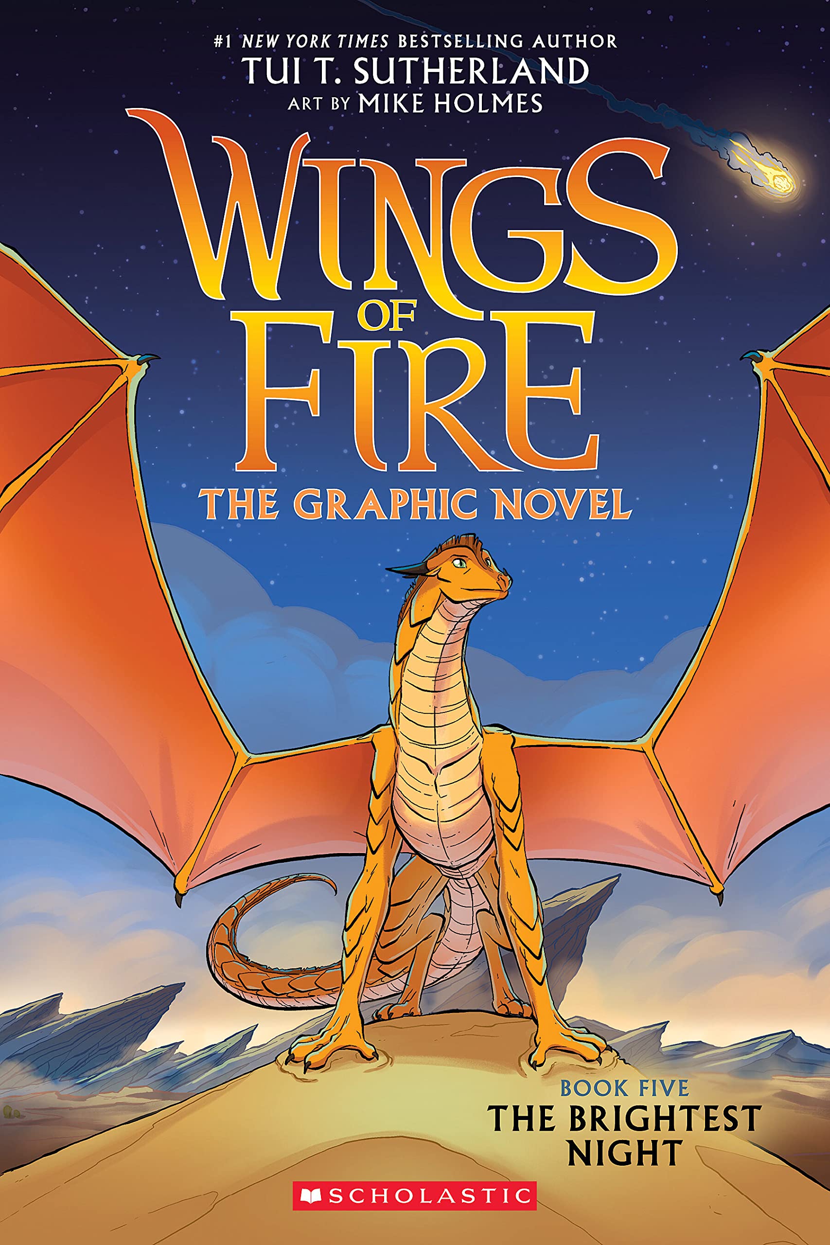 Wings of Fire: The Brightest Night: A Graphic Novel (Wings of Fire Graphic Novel #5) by Sutherland, Tui T.