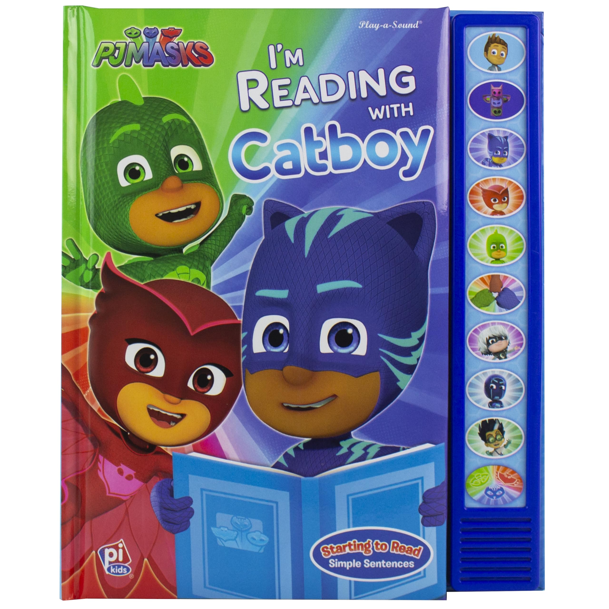 Pj Masks: I'm Reading with Catboy Sound Book by Pi Kids