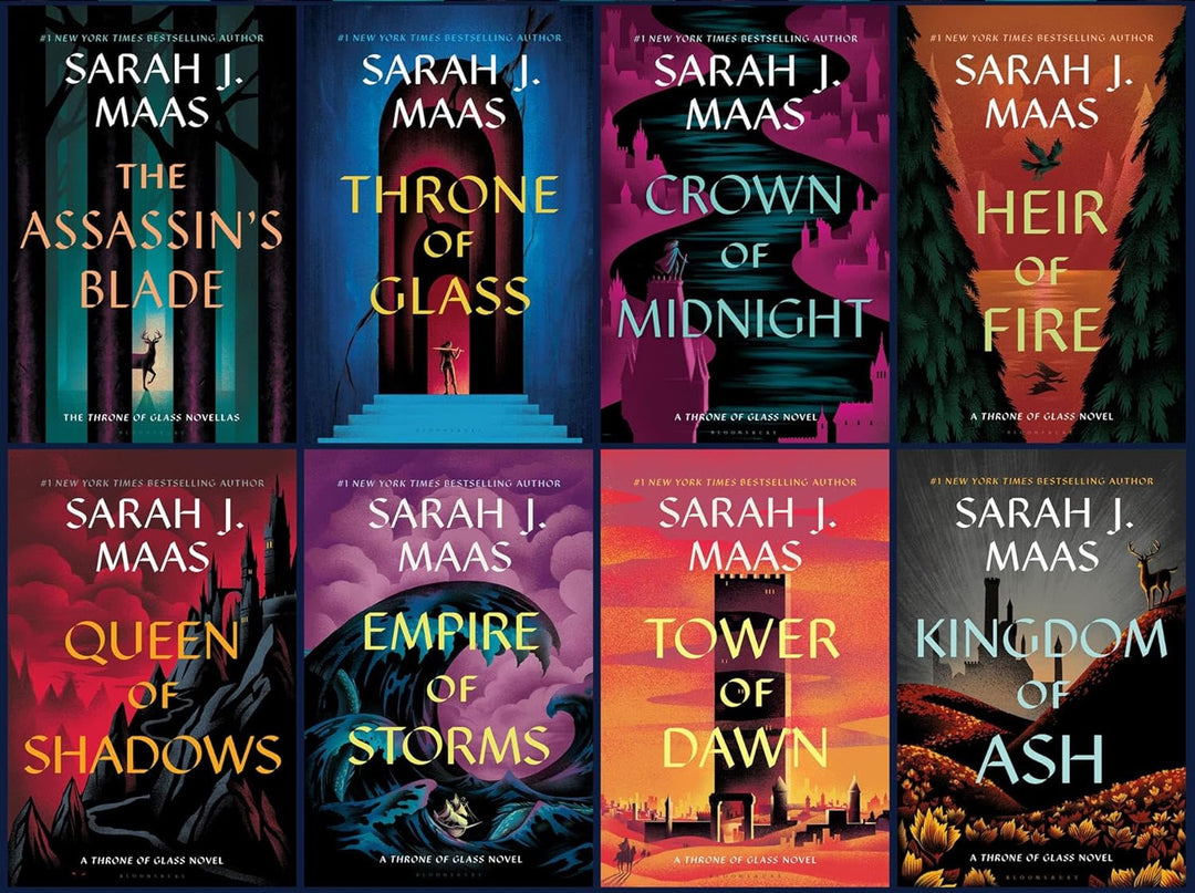 Throne of Glass Hardcover Box Set -- Sarah J. Maas - Hardcover