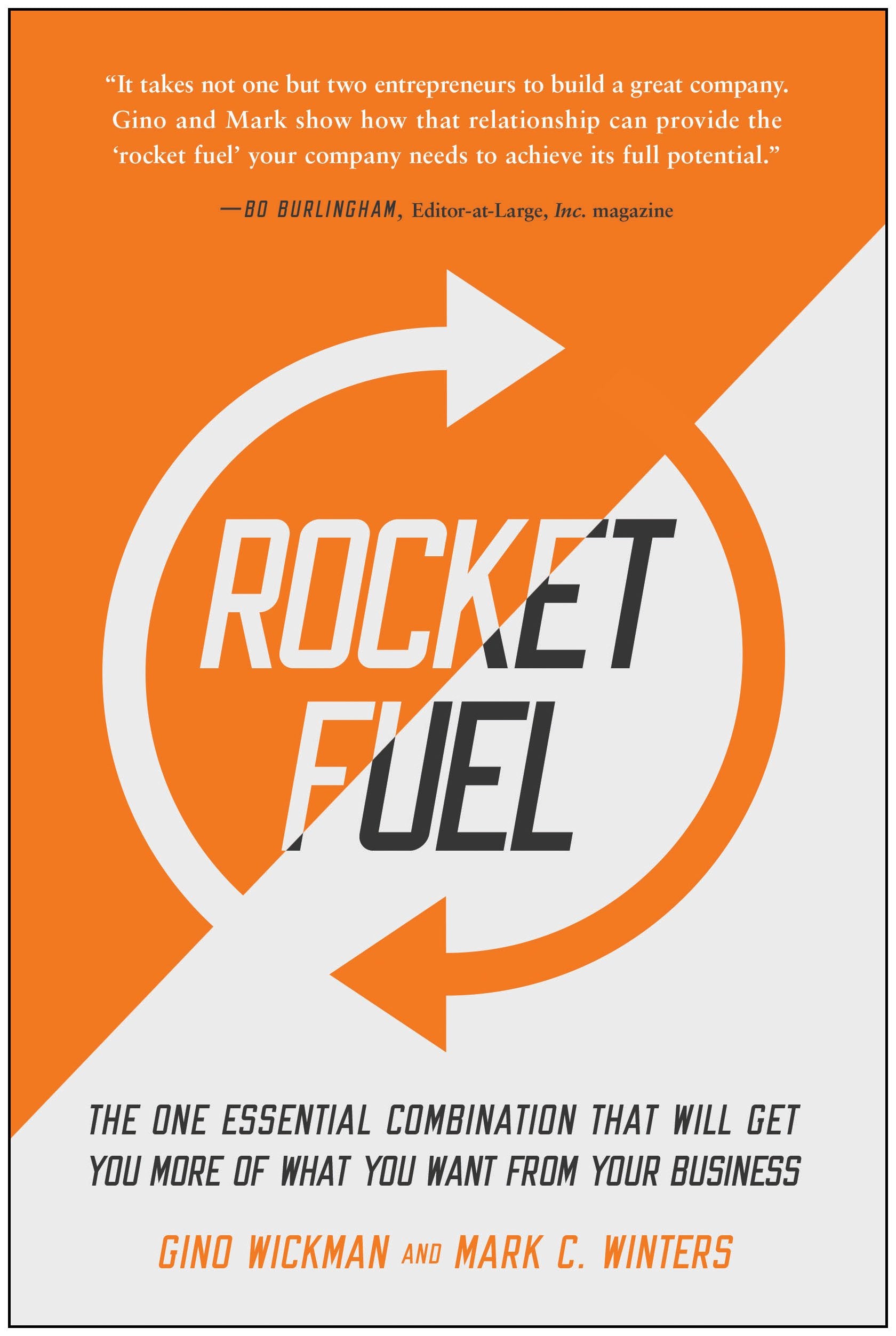 Rocket Fuel: The One Essential Combination That Will Get You More of What You Want from Your Business by Wickman, Gino