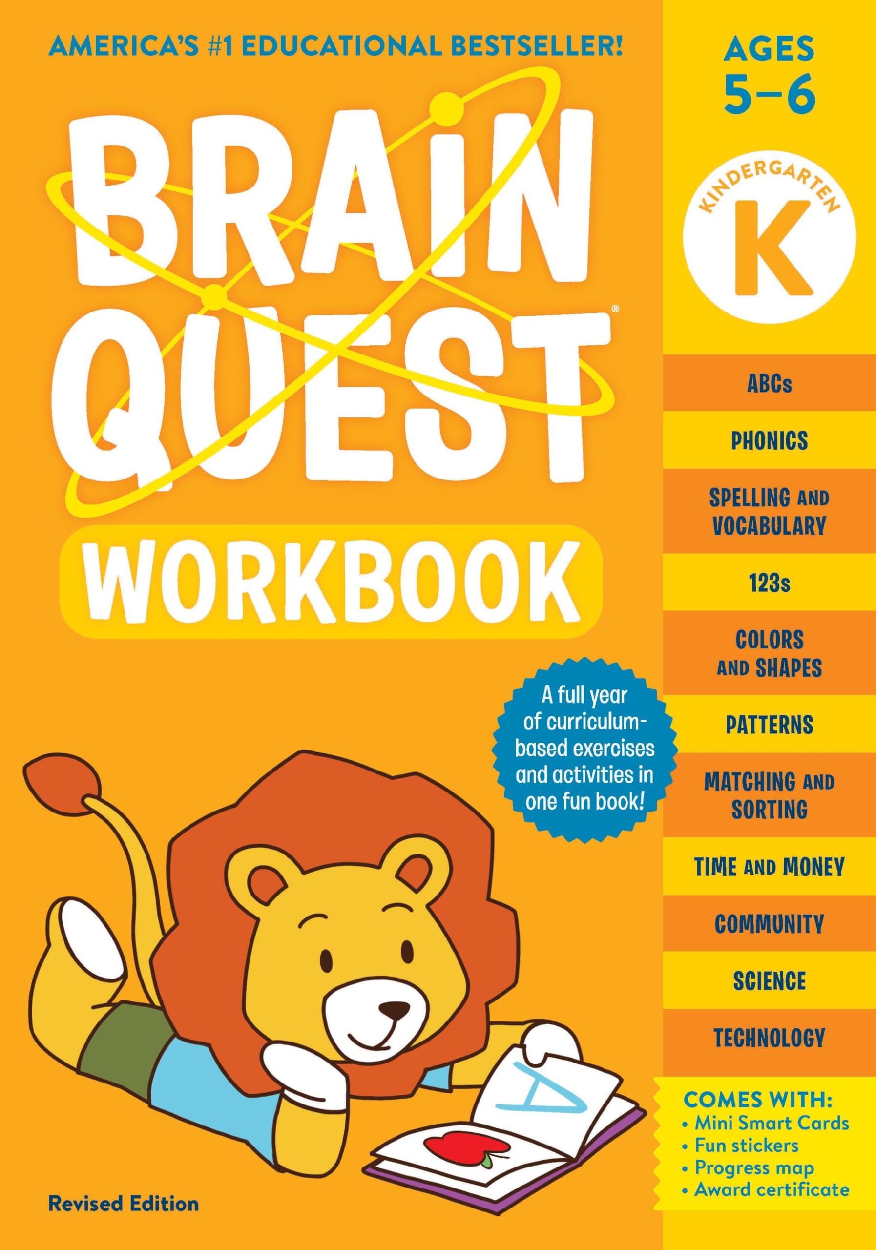 Brain Quest Workbook: Kindergarten Revised Edition by Workman Publishing