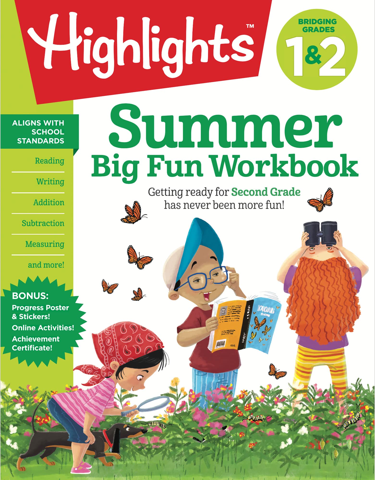 Summer Big Fun Workbook Bridging Grades 1 & 2 by Highlights Learning