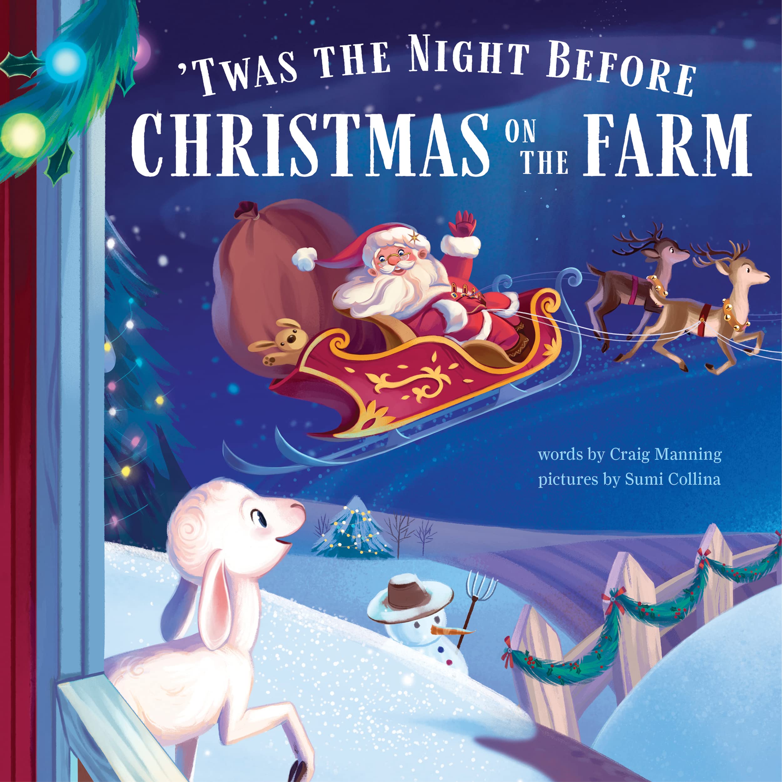 'twas the Night Before Christmas on the Farm by Manning, Craig