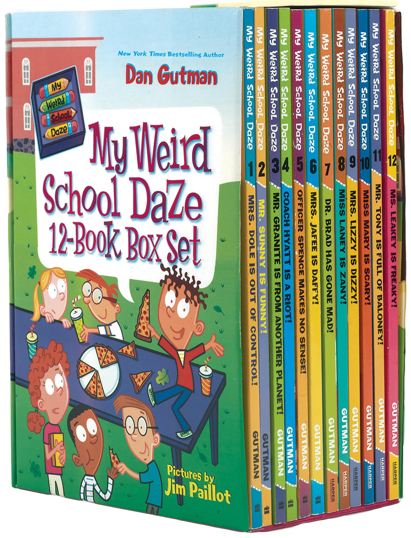 My Weird School Daze 12-Book Box Set: Books 1-12 by Gutman, Dan