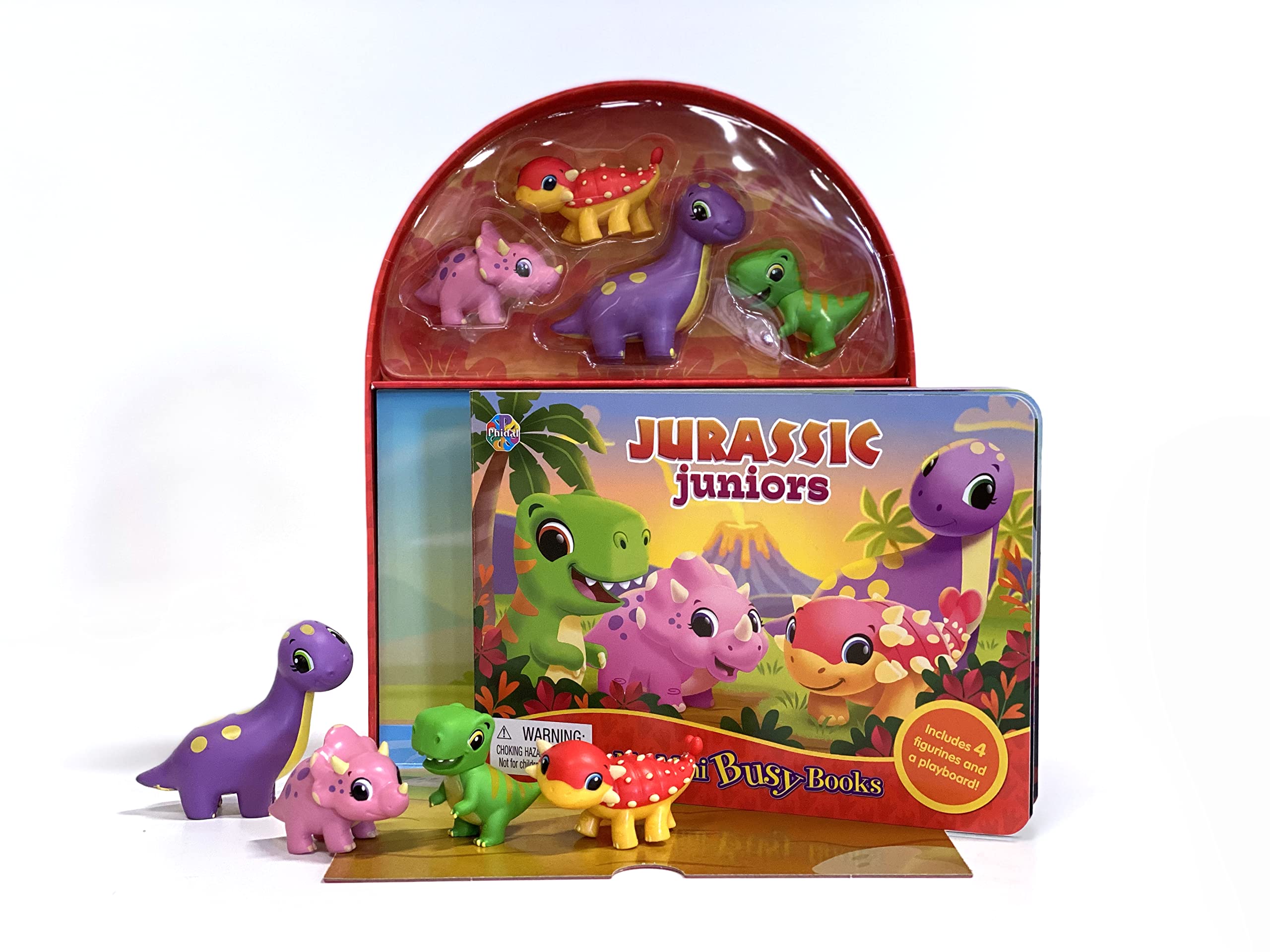 Jurassic Juniors Mini Busy Books by Phidal Publishing