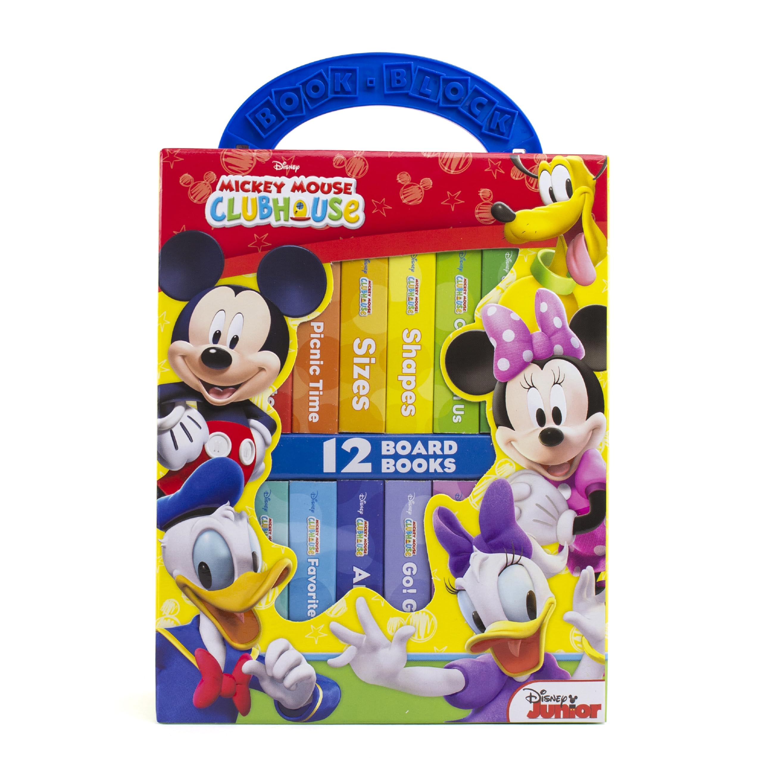 Disney Junior Mickey Mouse Clubhouse: 12 Board Books: 12 Board Books by Pi Kids