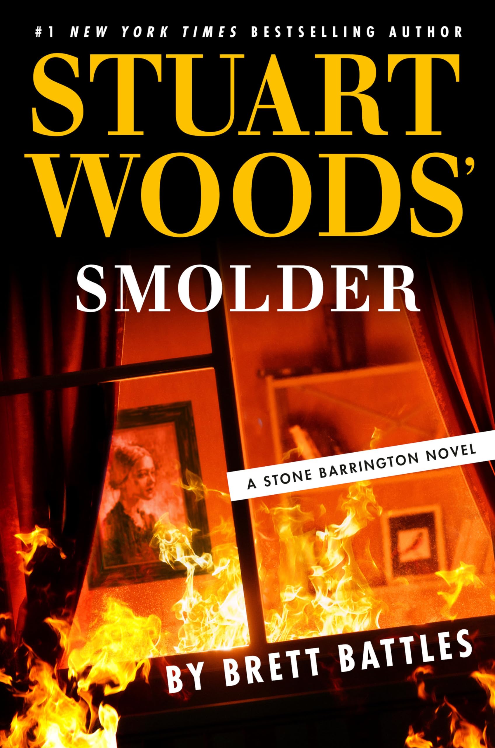 Stuart Woods' Smolder by Battles, Brett