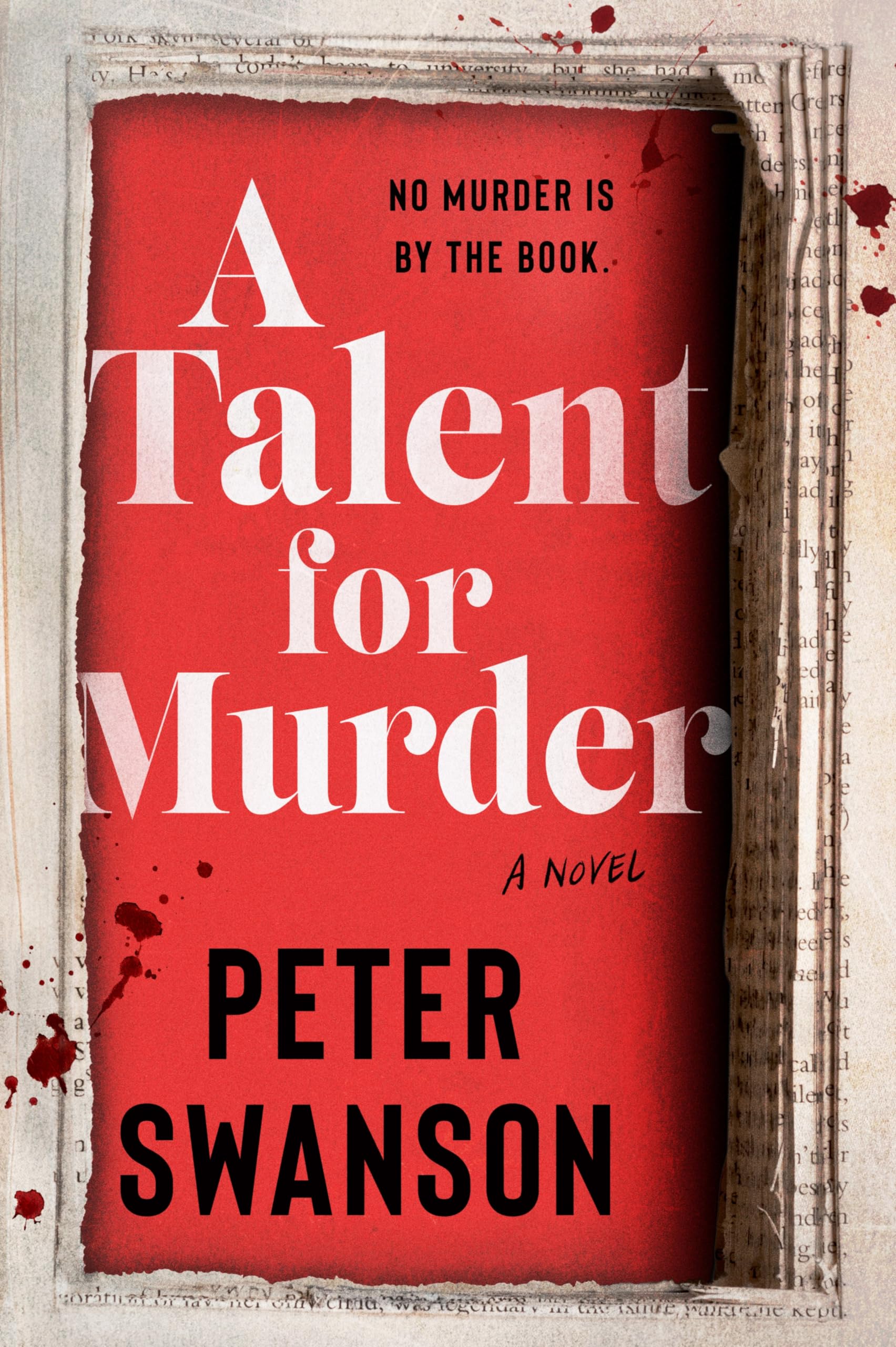 A Talent for Murder by Swanson, Peter