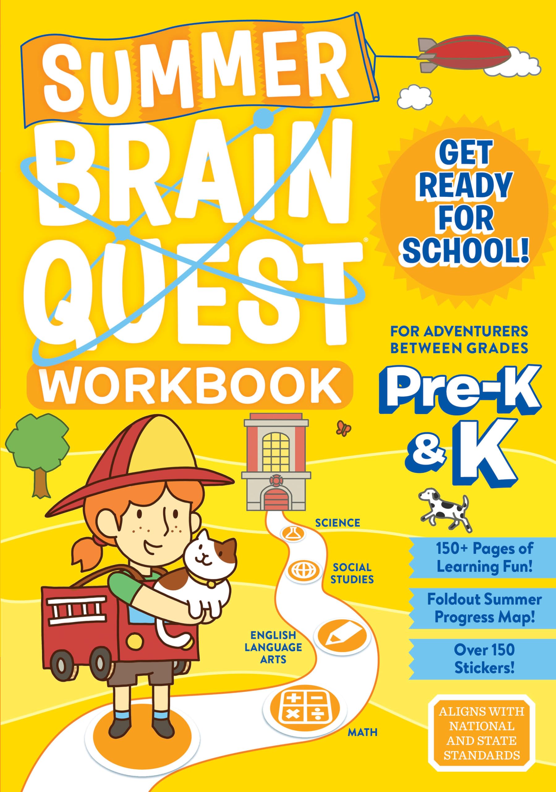 Summer Brain Quest: For Adventures Between Grades Pre-K & K by Workman Publishing