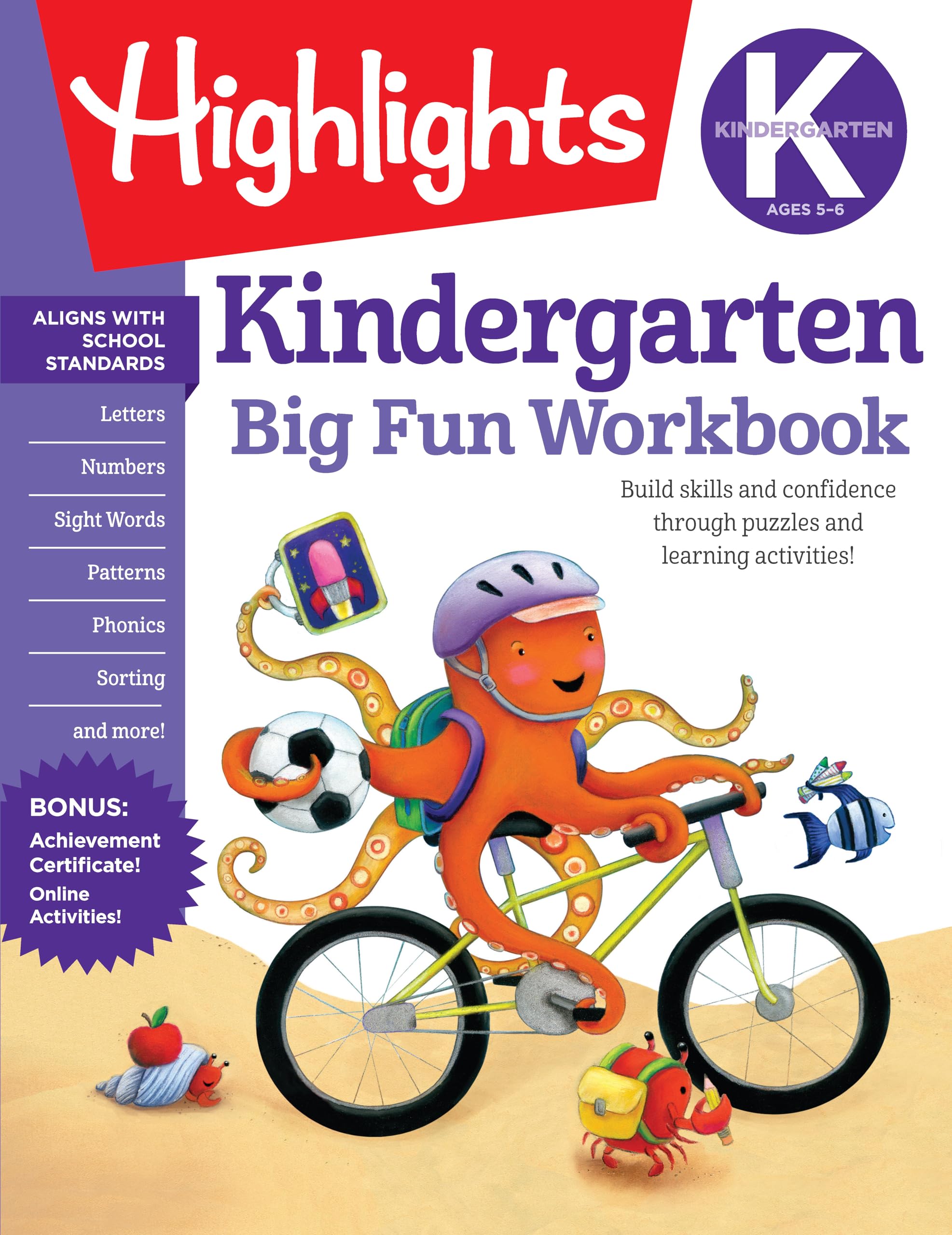 Kindergarten Big Fun Workbook by Highlights Learning