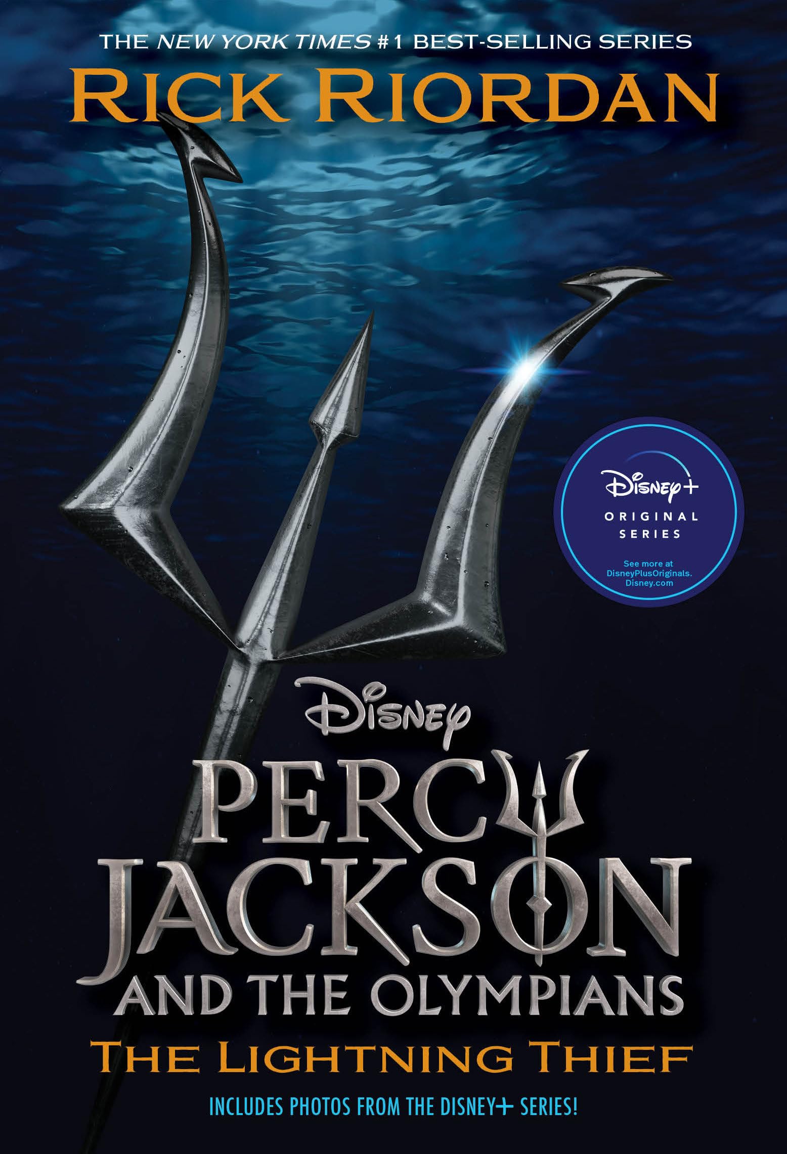 Percy Jackson and the Olympians, Book One: Lightning Thief Disney+ Tie in Edition by Riordan, Rick