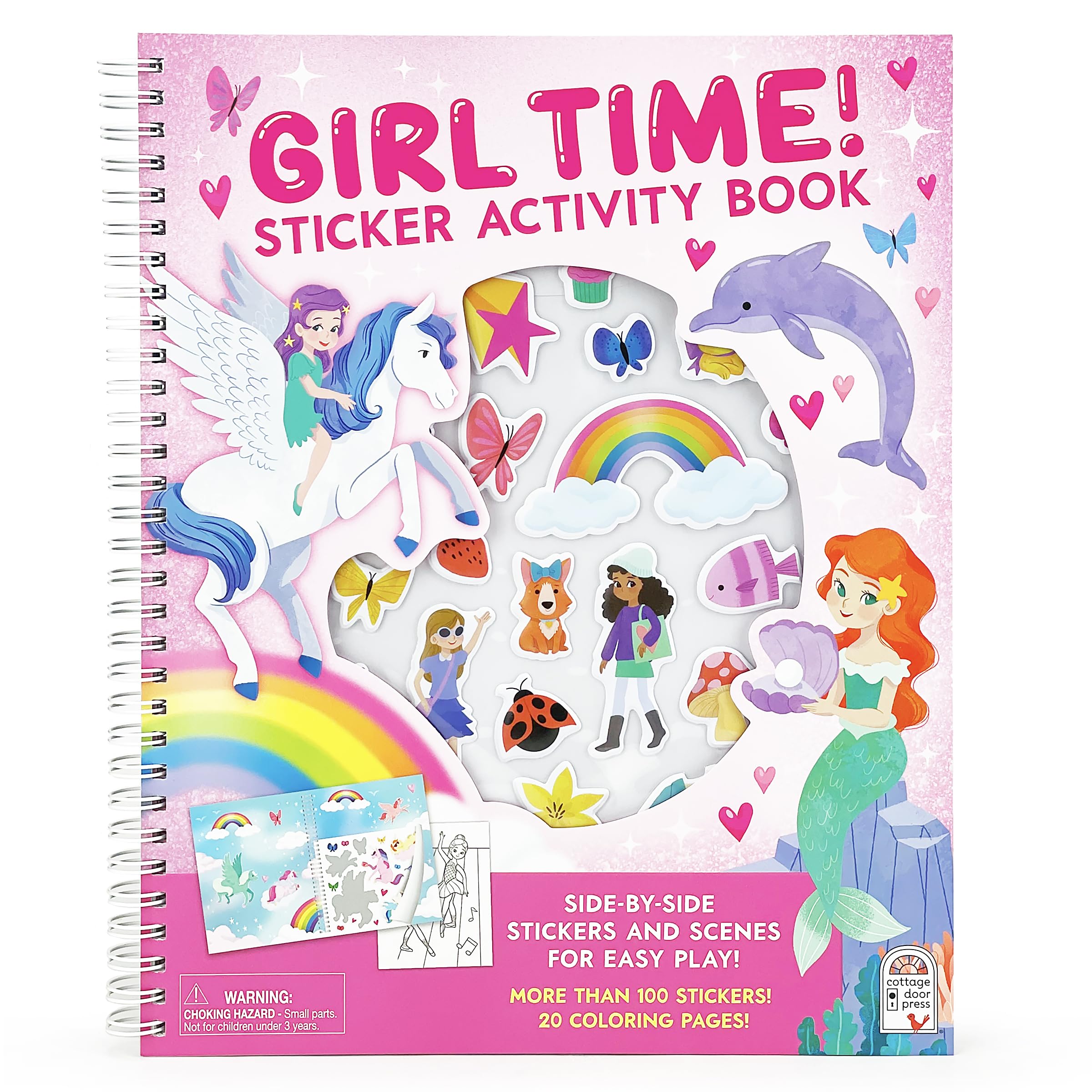 Girl Time! Sticker Activity Book by Cottage Door Press