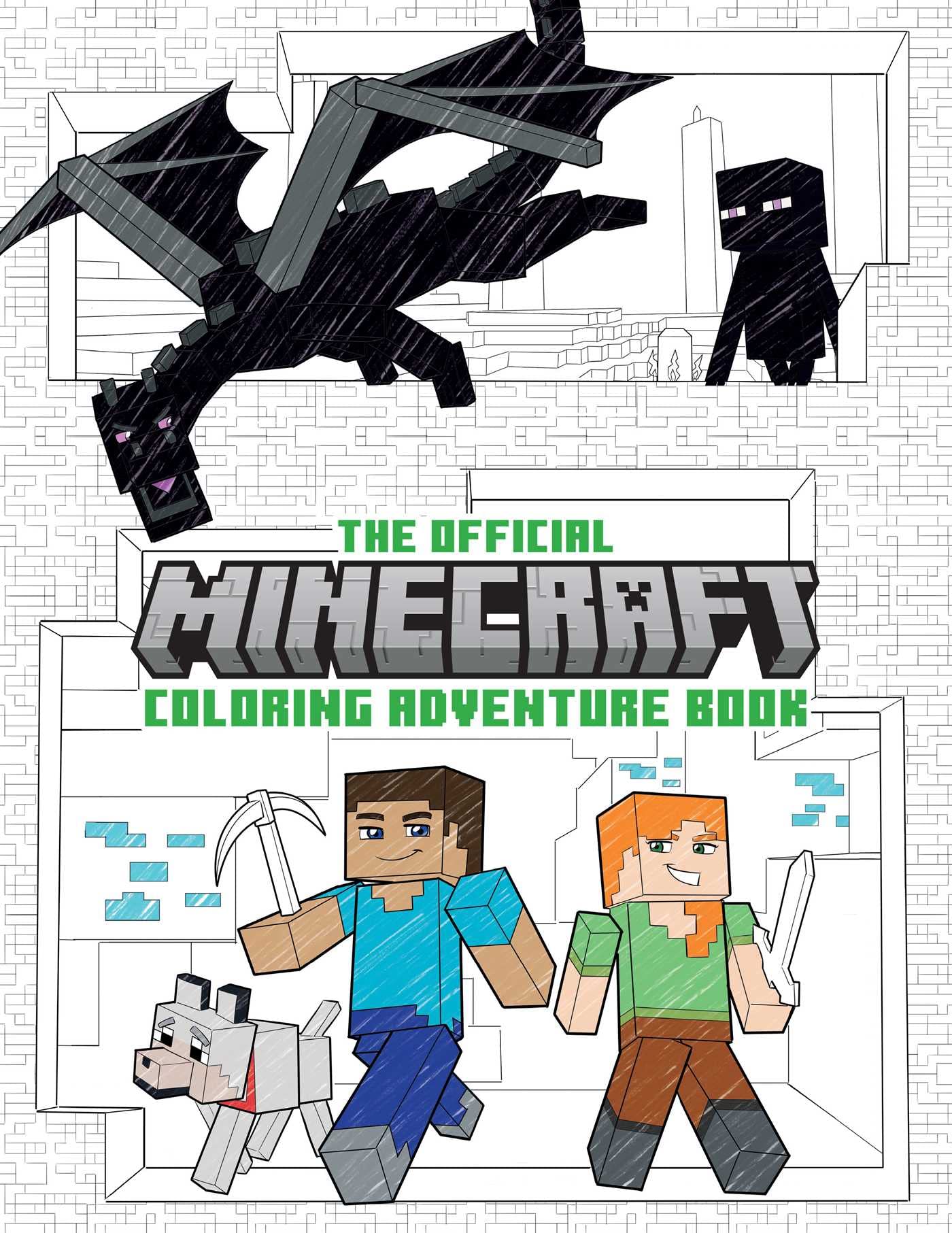 The Official Minecraft Coloring Adventures Book: Create, Explore, Color! by Insight Editions