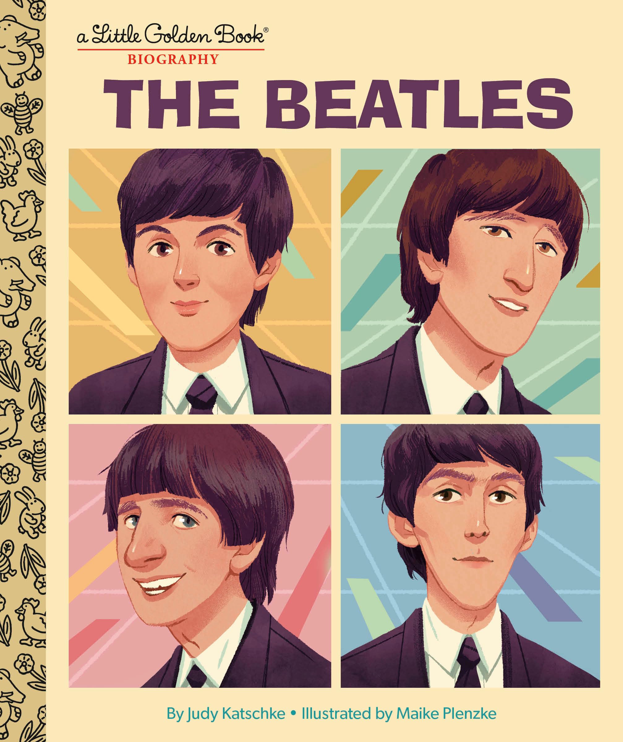 The Beatles: A Little Golden Book Biography by Katschke, Judy
