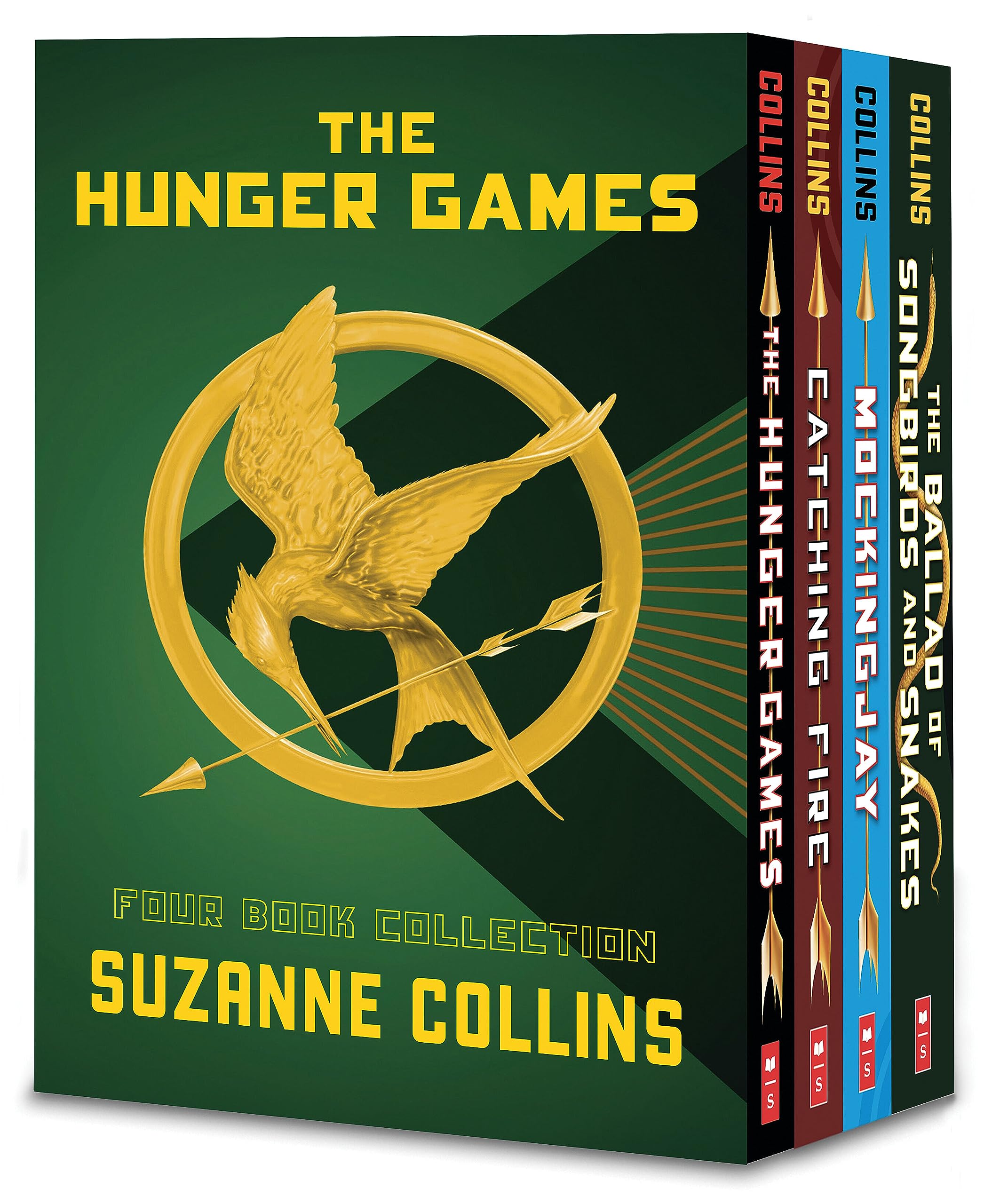 Hunger Games 4-Book Paperback Box Set (the Hunger Games, Catching Fire, Mockingjay, the Ballad of Songbirds and Snakes) by Collins, Suzanne