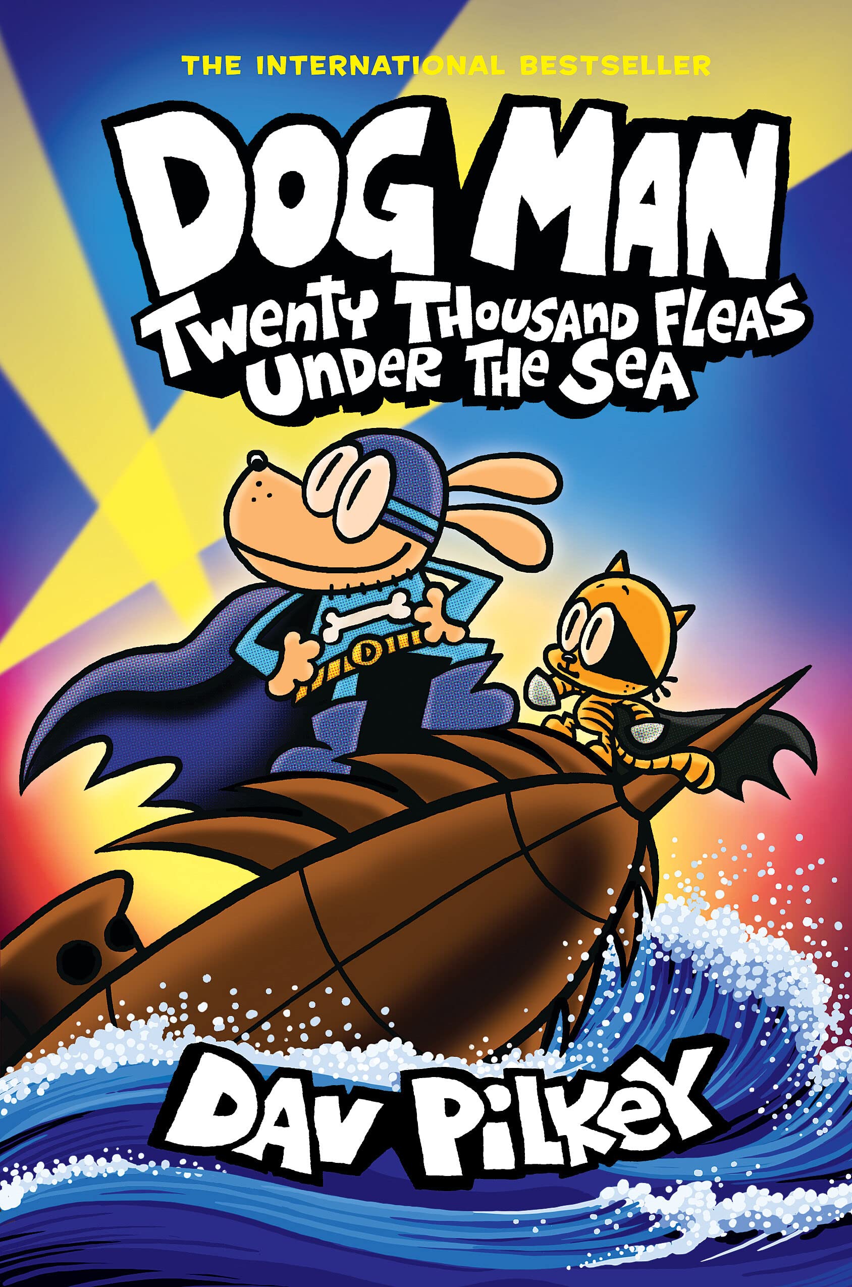 Dog Man: Twenty Thousand Fleas Under the Sea: A Graphic Novel (Dog Man #11): From the Creator of Captain Underpants by Pilkey, Dav