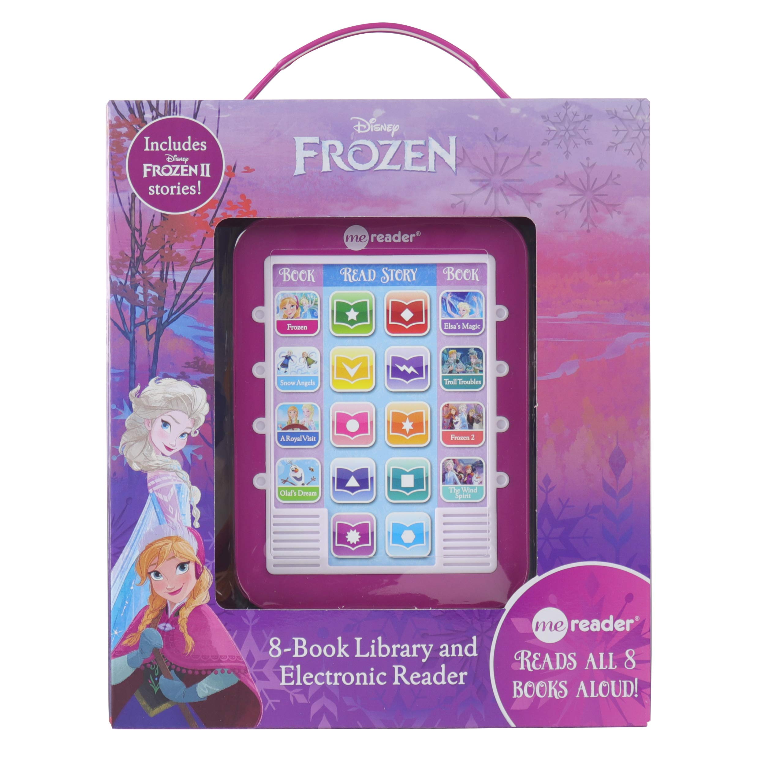 Disney Frozen: Me Reader 8-Book Library and Electronic Reader Sound Book Set: 8-Book Library and Electronic Reader by Pi Kids