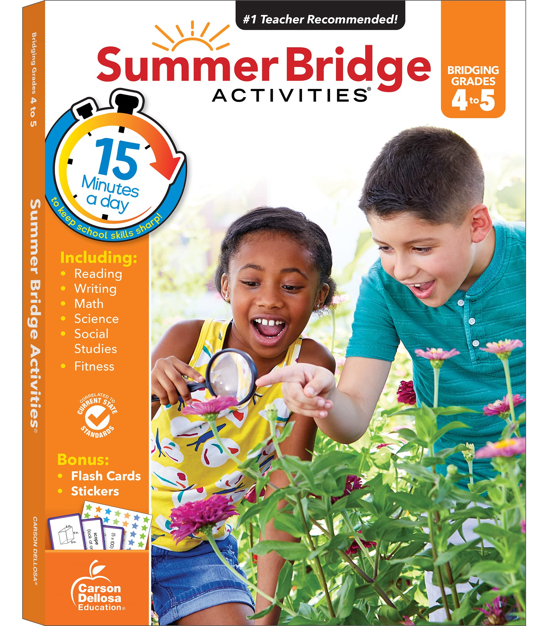 Summer Bridge Activities, Grades 4 - 5: Volume 6 by Summer Bridge Activities
