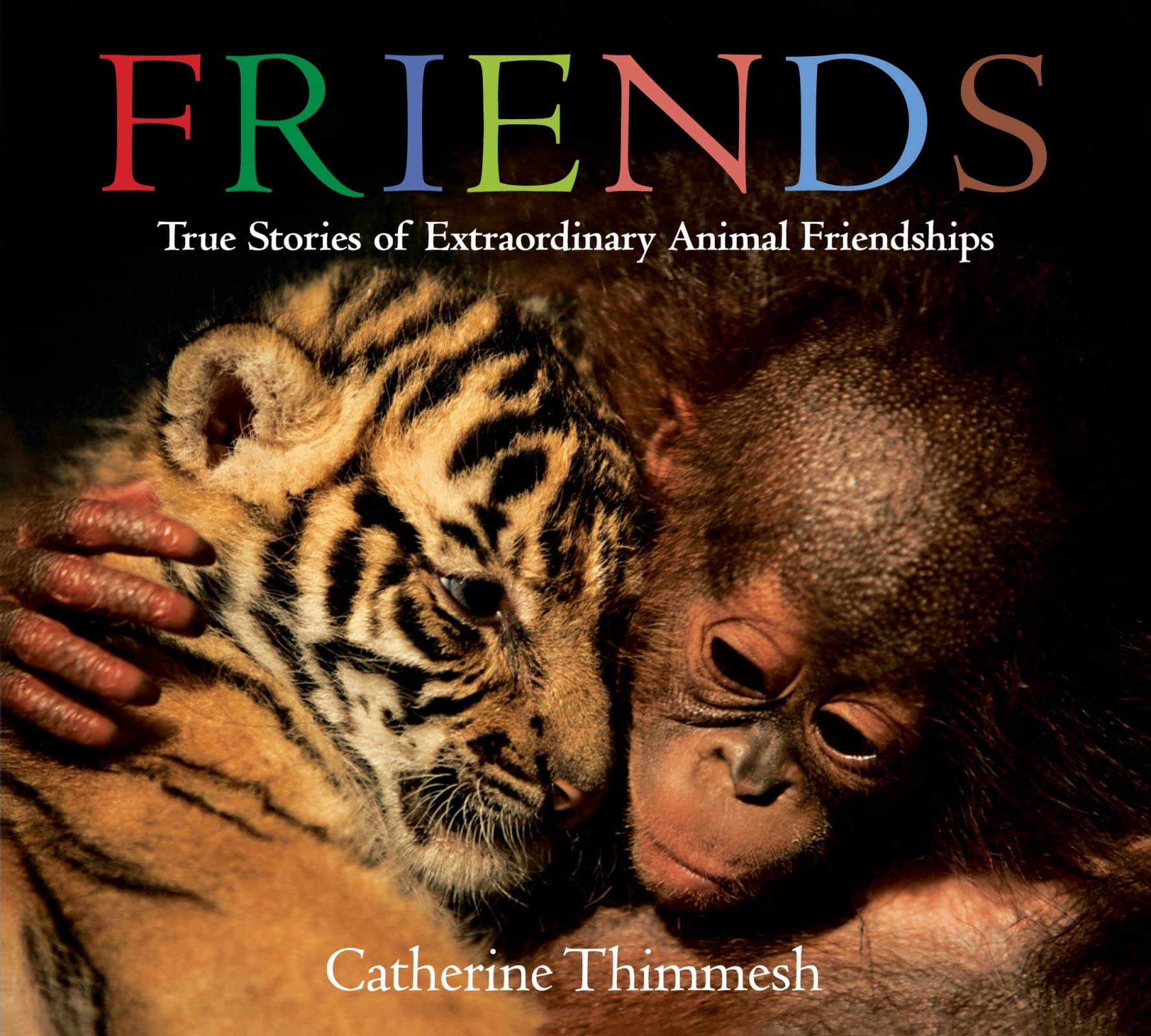Friends Board Book: True Stories of Extraordinary Animal Friendships by Thimmesh, Catherine