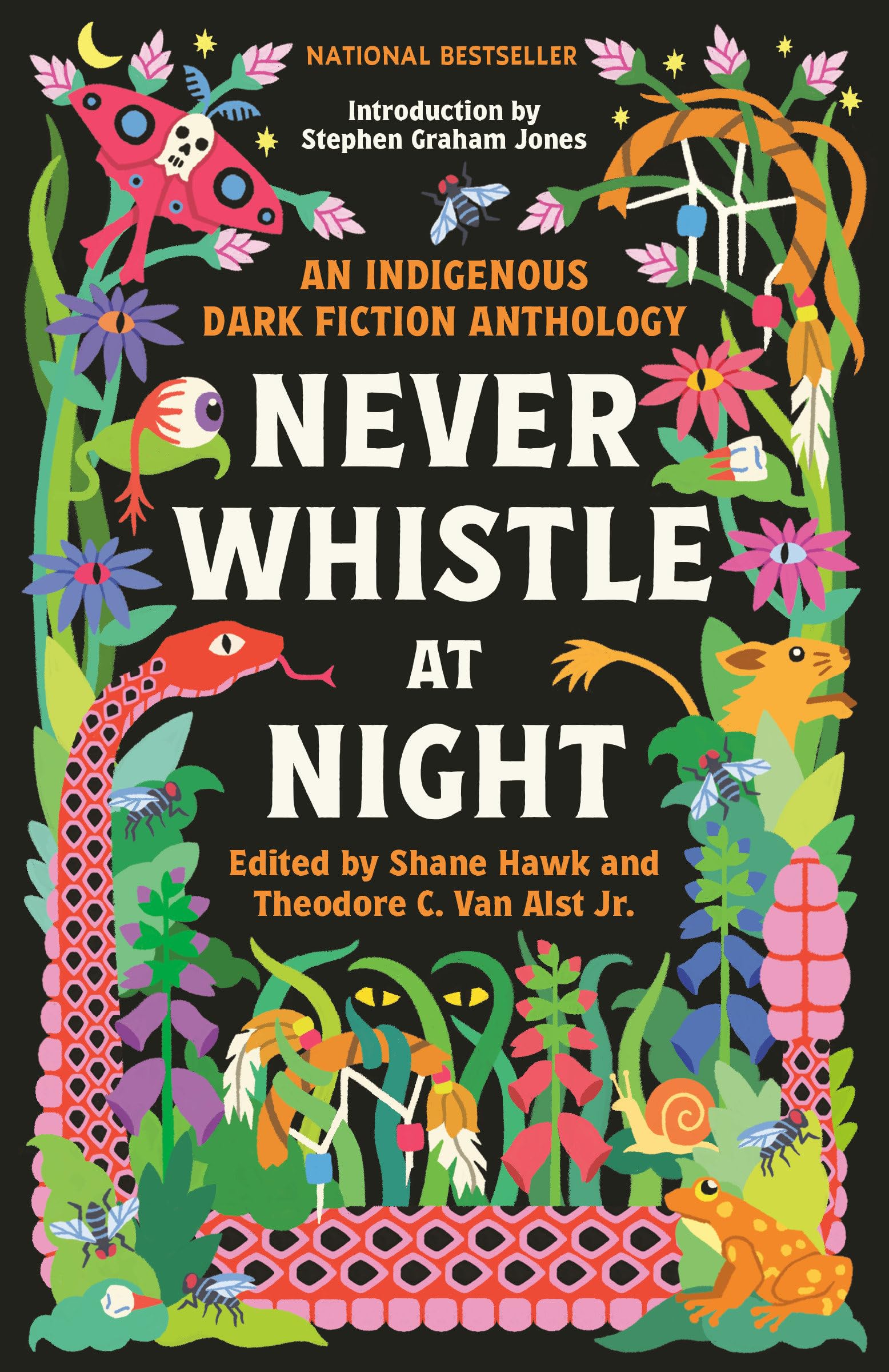 Never Whistle at Night: An Indigenous Dark Fiction Anthology by Hawk, Shane