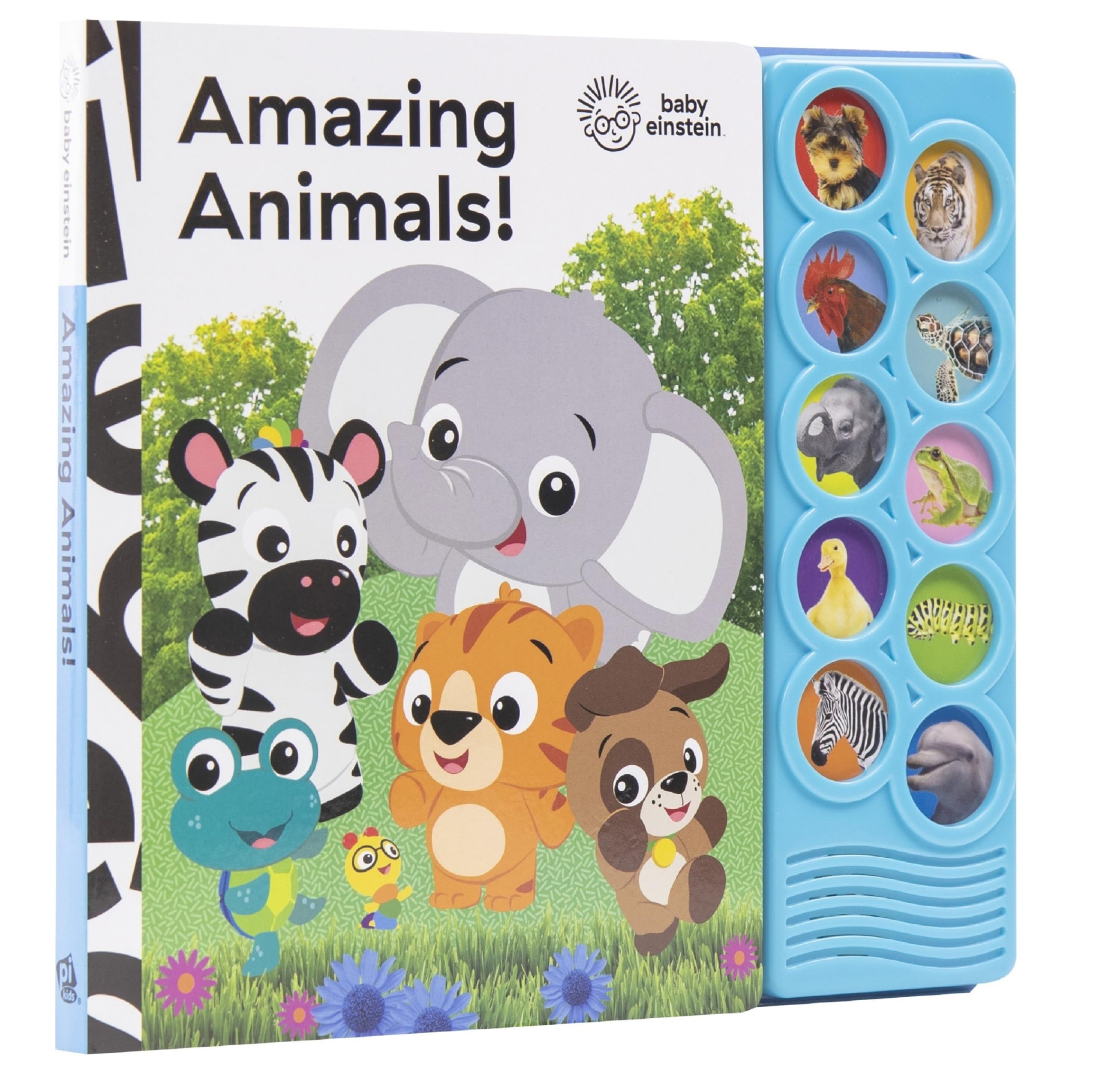 Baby Einstein: Amazing Animals! Sound Book [With Battery] by Pi Kids