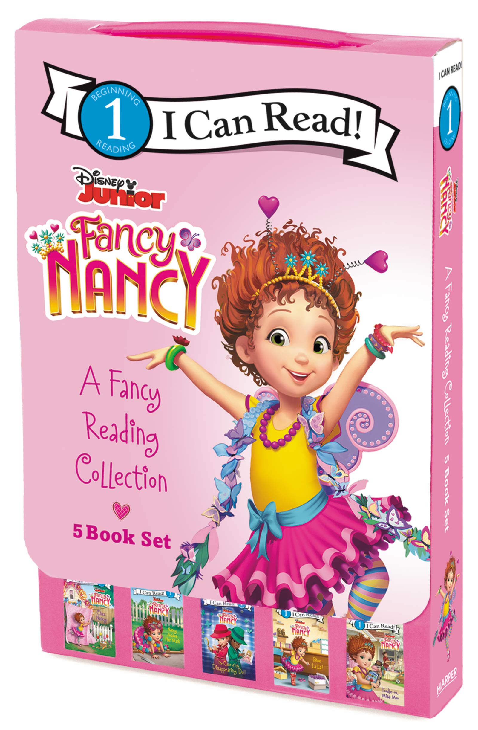 Disney Junior Fancy Nancy: A Fancy Reading Collection: 5 I Can Read Paperbacks! by Various