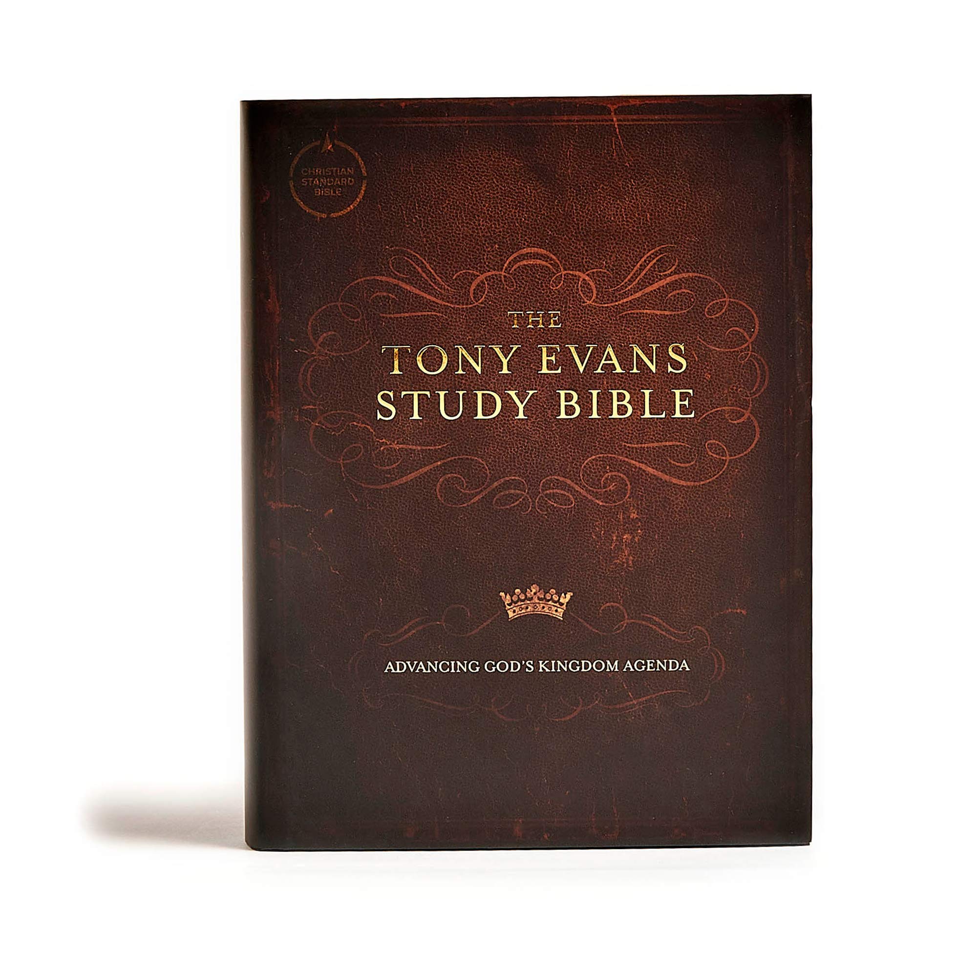 CSB Tony Evans Study Bible, Hardcover: Study Notes and Commentary, Articles, Videos, Easy-To-Read Font by Evans, Tony