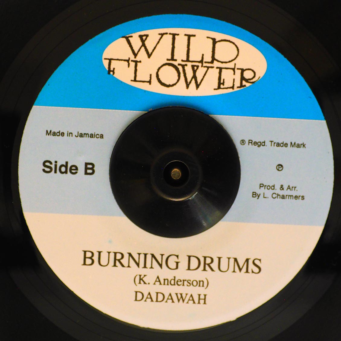 Bob Andy - Fire Burning  /  Dadawah - Burning Drums (Version) - 7", 7"