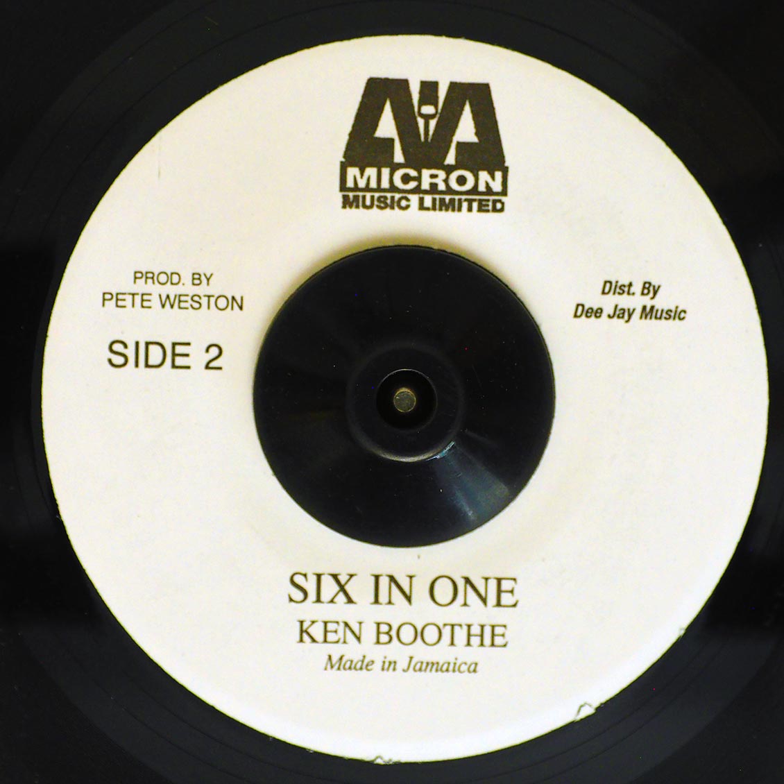 Ken Boothe - Six In One (Train Is Coming)  /  Ken Boothe - Six In One (Moving Away) - 7"