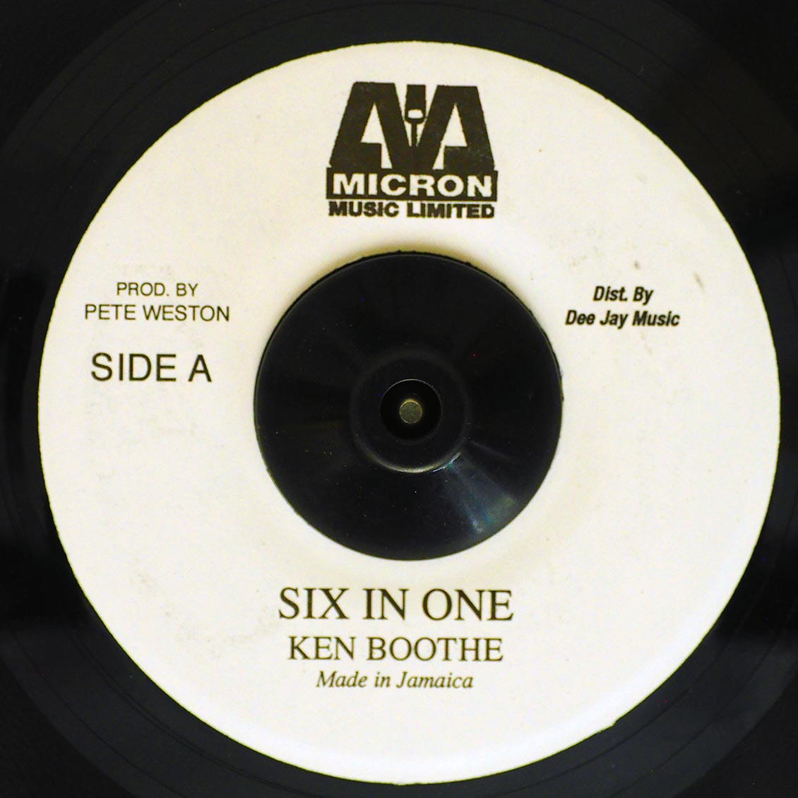 Ken Boothe - Six In One (Train Is Coming)  /  Ken Boothe - Six In One (Moving Away) - 7", 7"