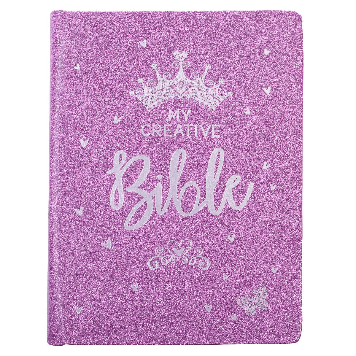 My Creative Bible Purple Glitter Hardcover by