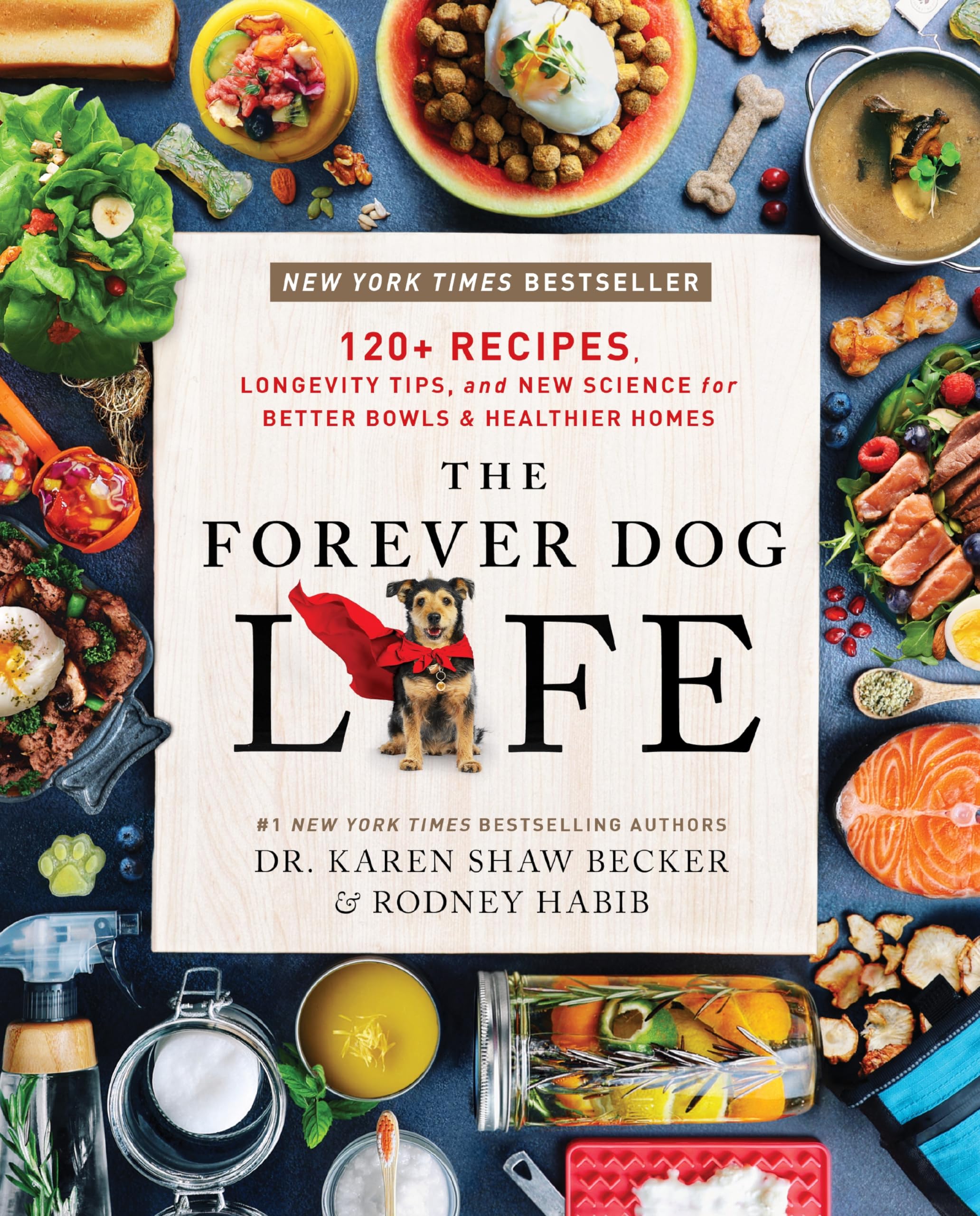 The Forever Dog Life: 120+ Recipes, Longevity Tips, and New Science for Better Bowls and Healthier Homes by Habib, Rodney