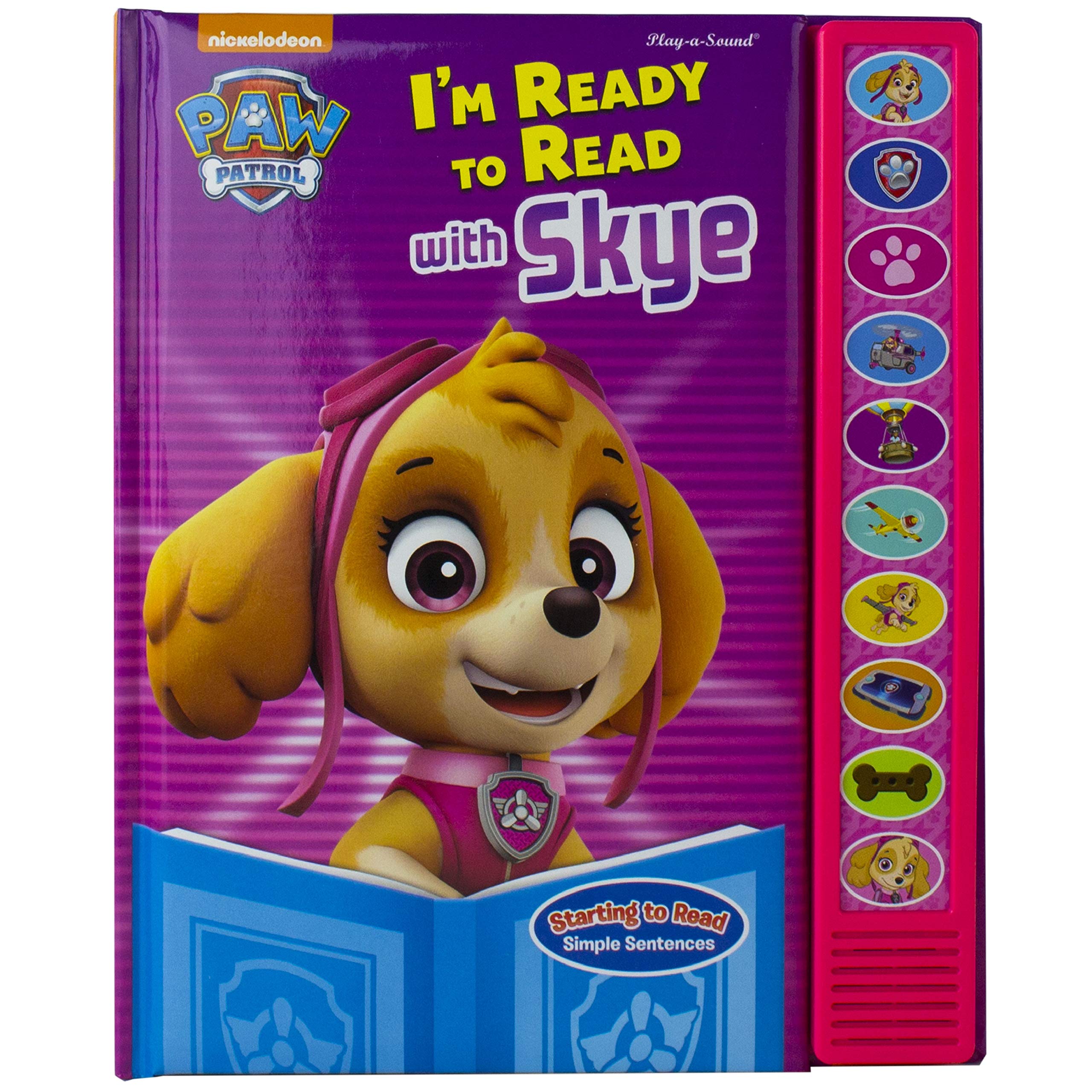 Nickelodeon Paw Patrol: I'm Ready to Read with Skye Sound Book by Pi Kids