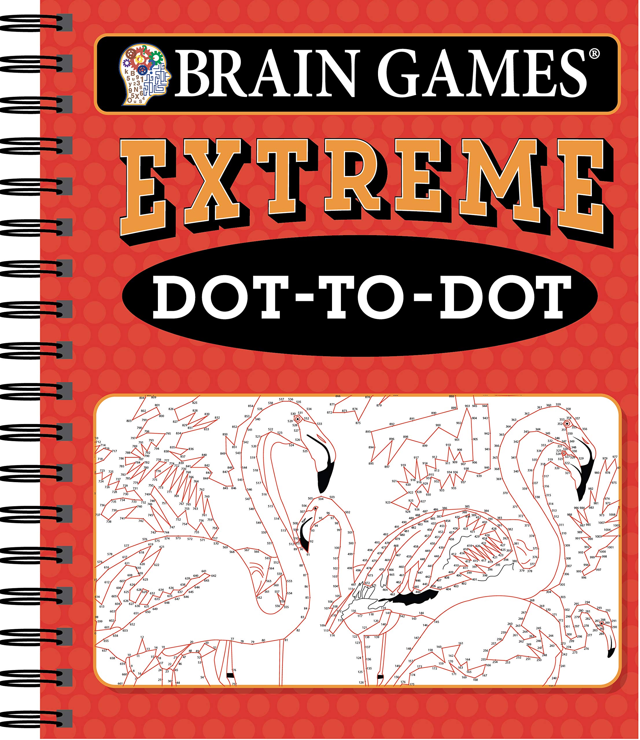 Brain Games - Extreme Dot-To-Dot by Publications International Ltd