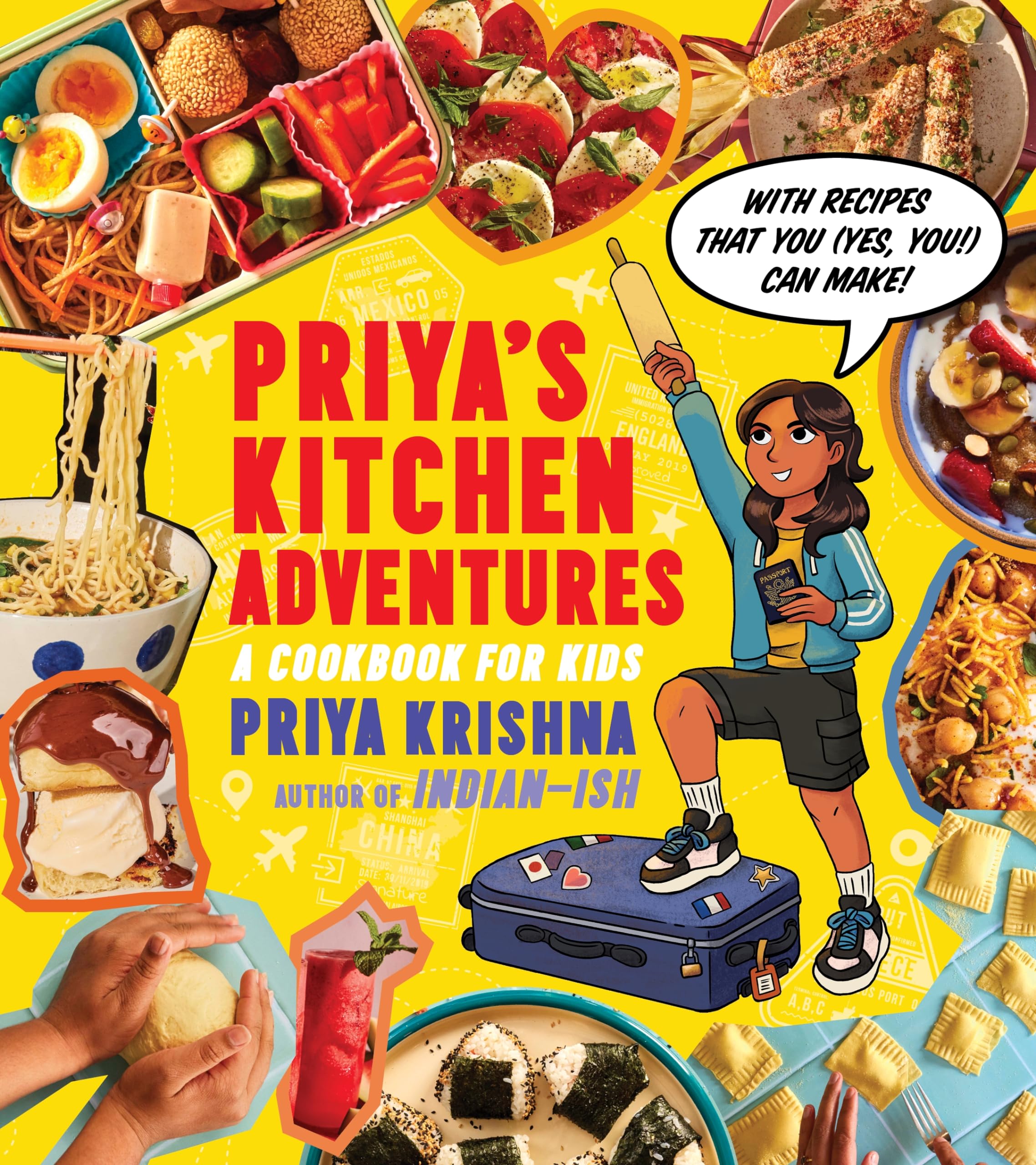 Priya's Kitchen Adventures: A Cookbook for Kids by Krishna, Priya
