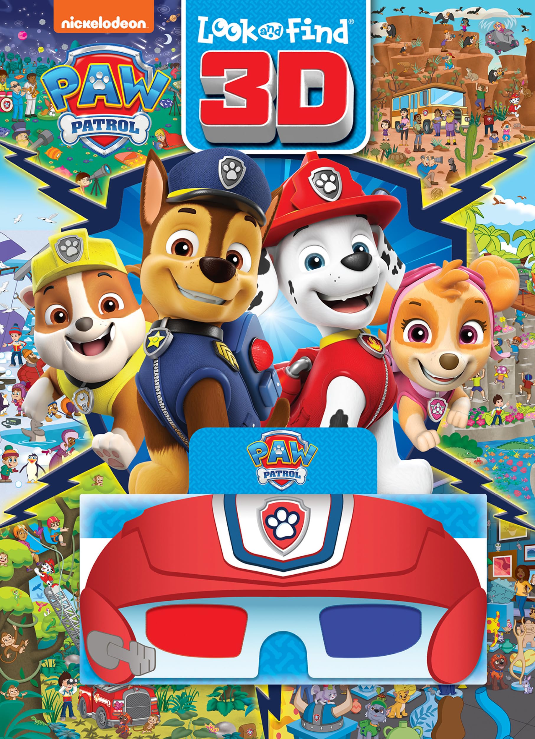 Nickelodeon Paw Patrol: Look and Find 3D by Pi Kids