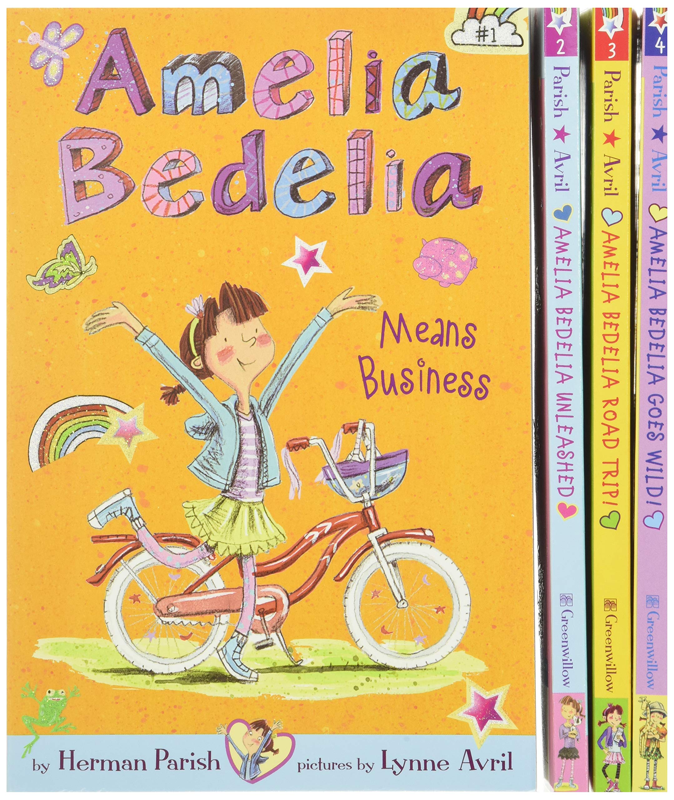 Amelia Bedelia Chapter Book 4-Book Box Set: Books 1-4 by Parish, Herman