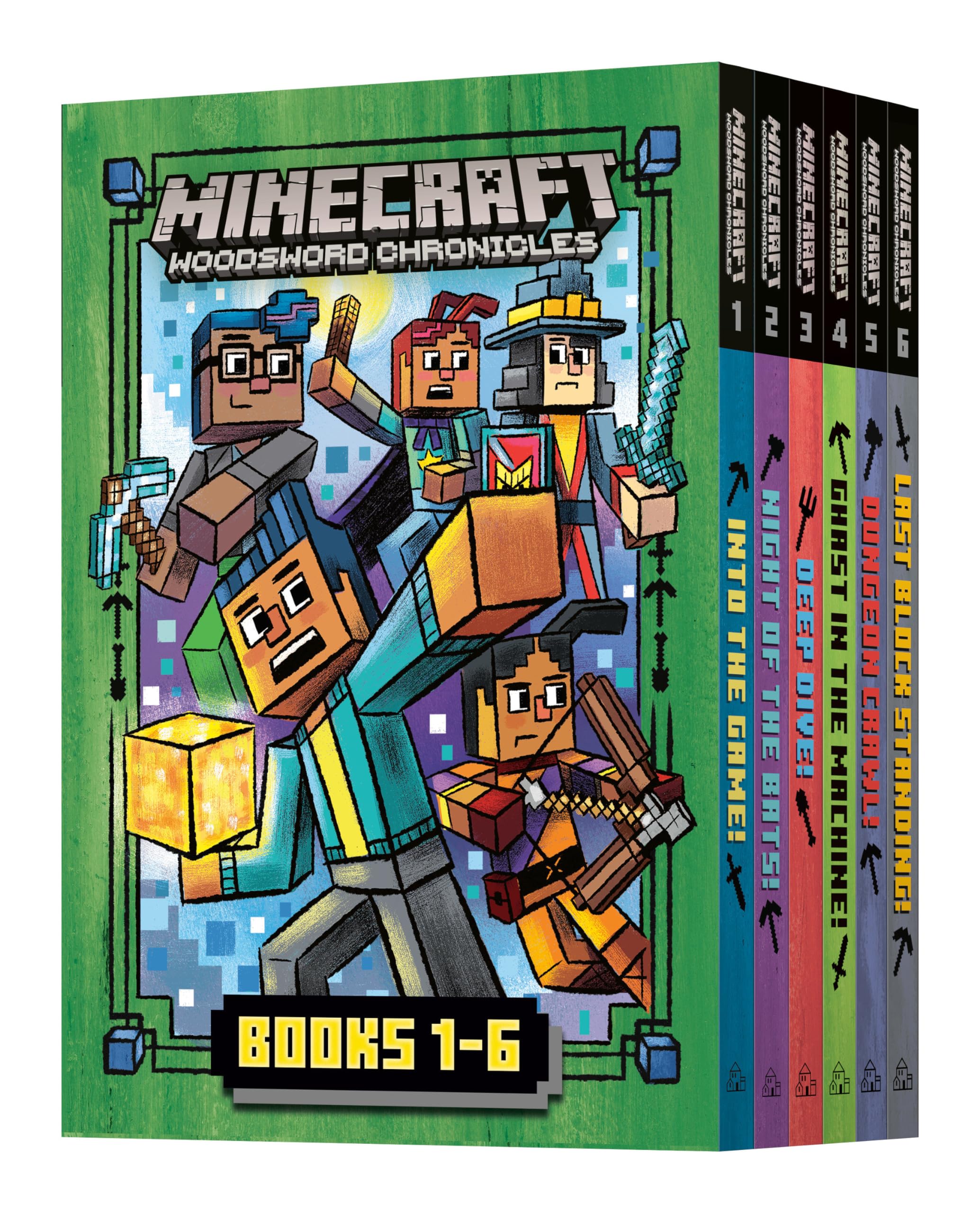 Minecraft Woodsword Chronicles: The Complete Series: Books 1-6 (Minecraft Woosdword Chronicles) by Eliopulos, Nick