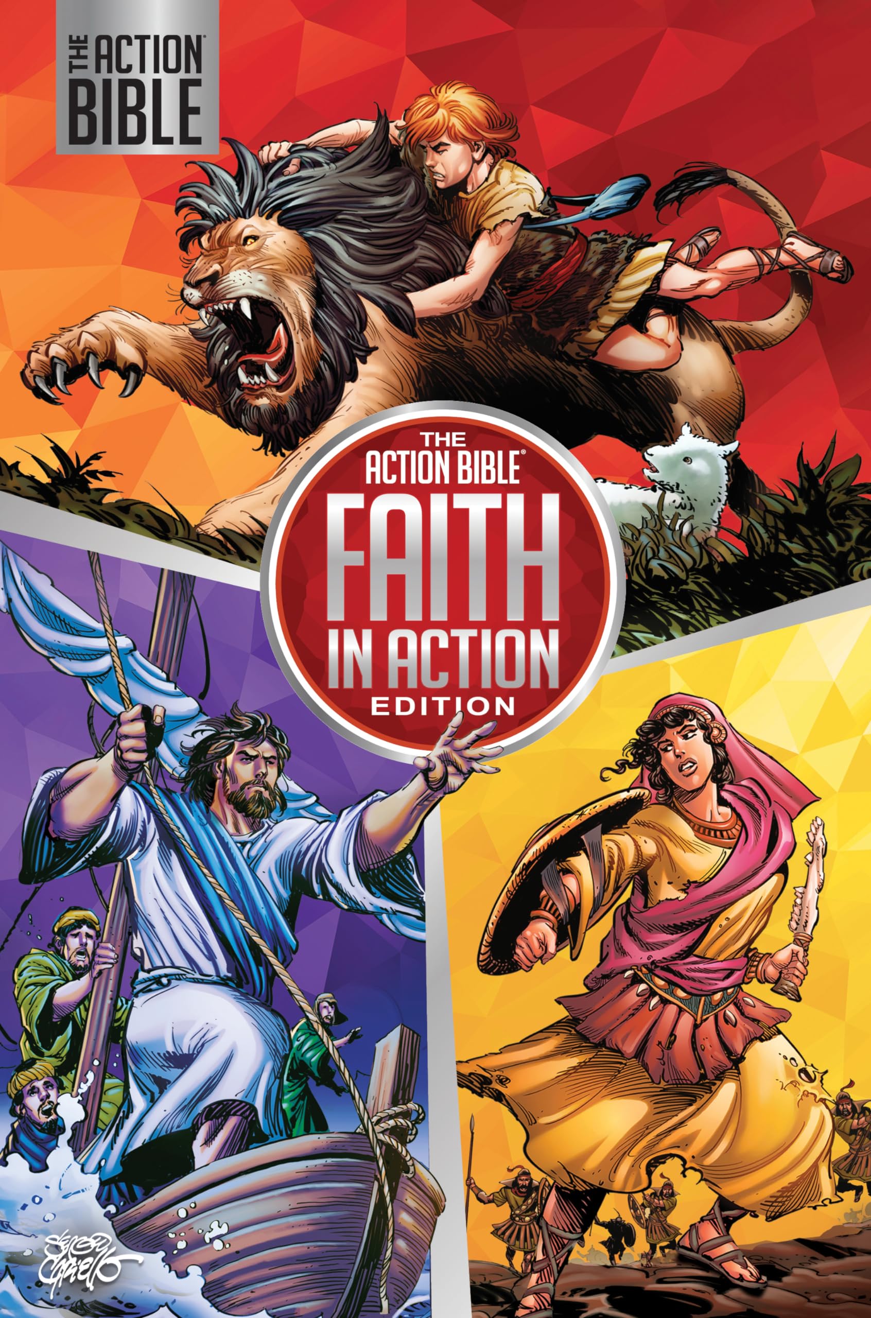 The Action Bible: Faith in Action Edition by Cariello, Sergio