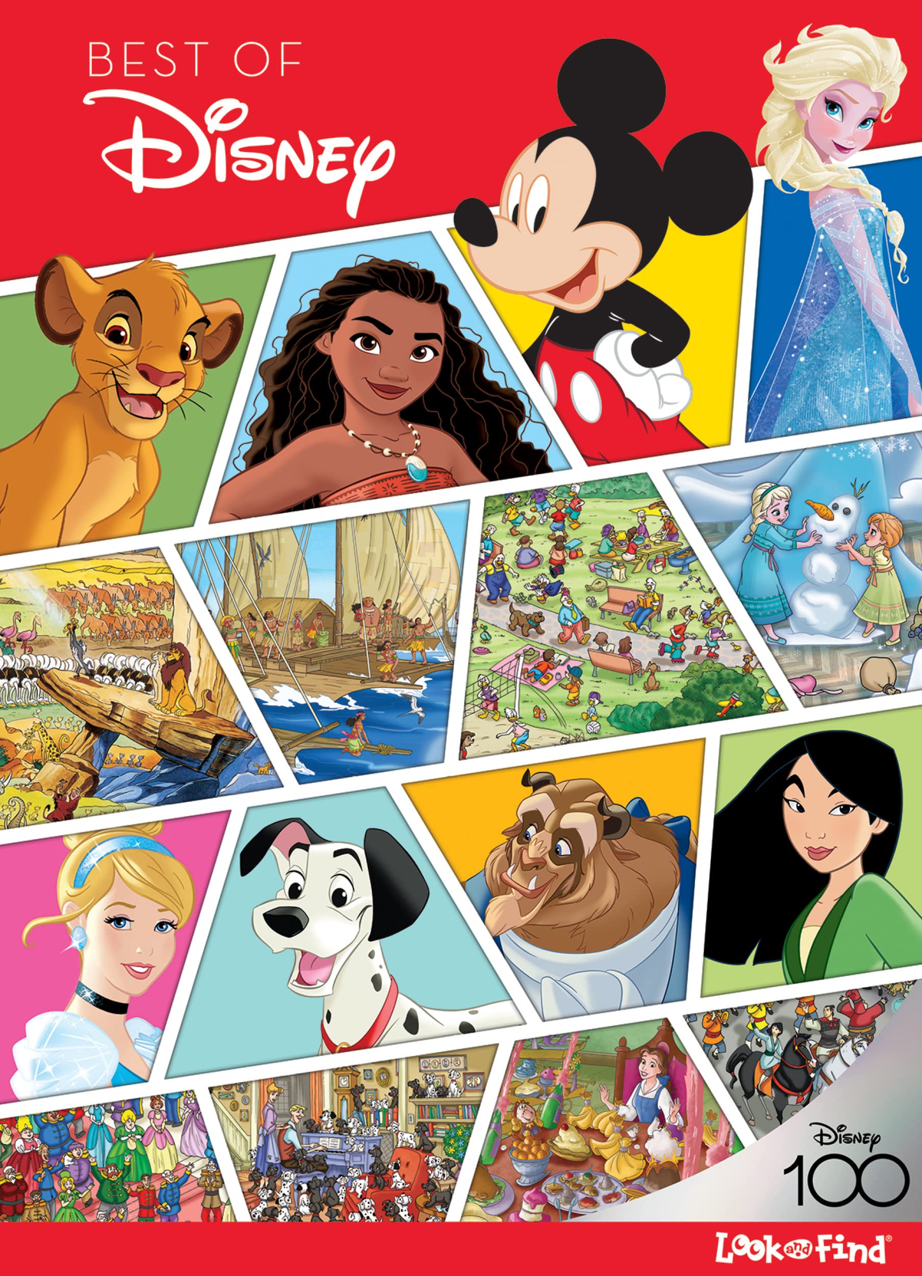 Disney: Best of Disney Look and Find by Pi Kids