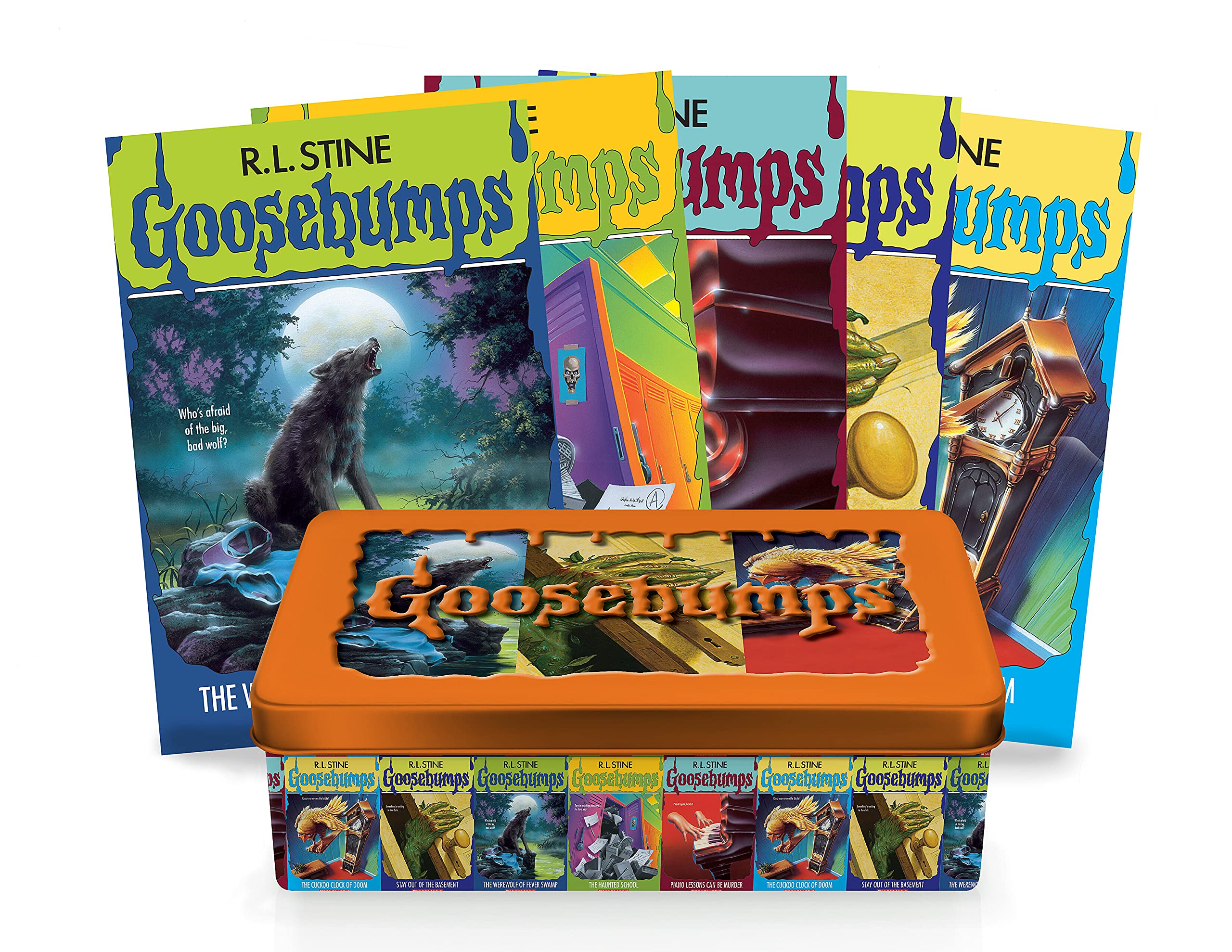 Goosebumps Retro Fear Set: Limited Edition Tin by Stine, R. L.