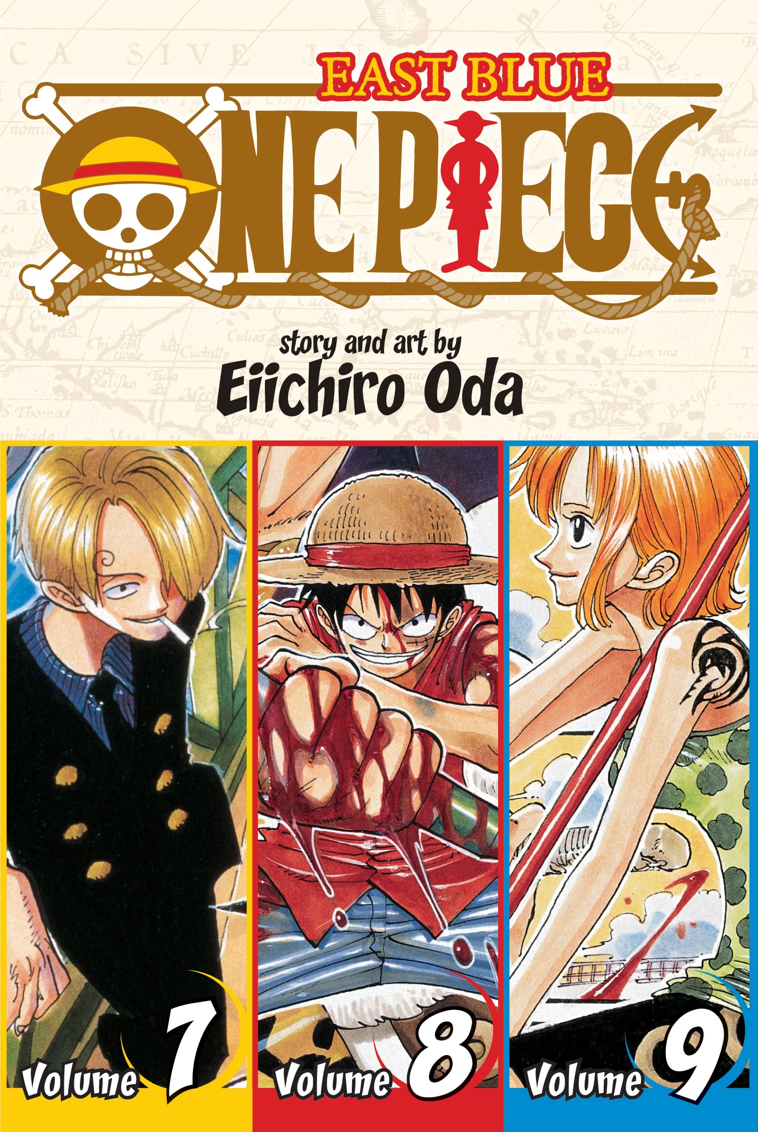 One Piece (Omnibus Edition), Vol. 3: Includes Vols. 7, 8 & 9 by Oda, Eiichiro