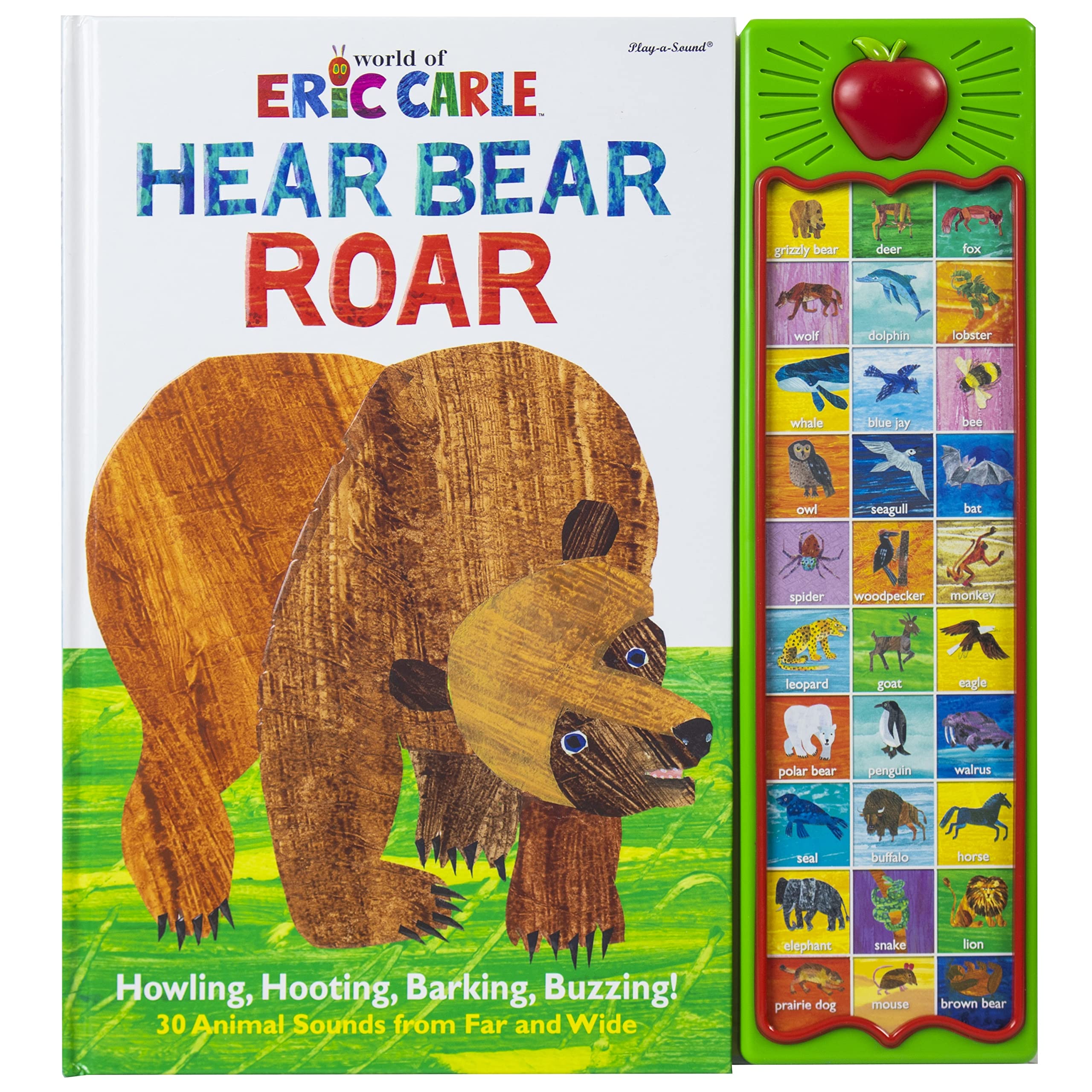 World of Eric Carle: Hear Bear Roar Sound Book by Wagner, Veronica