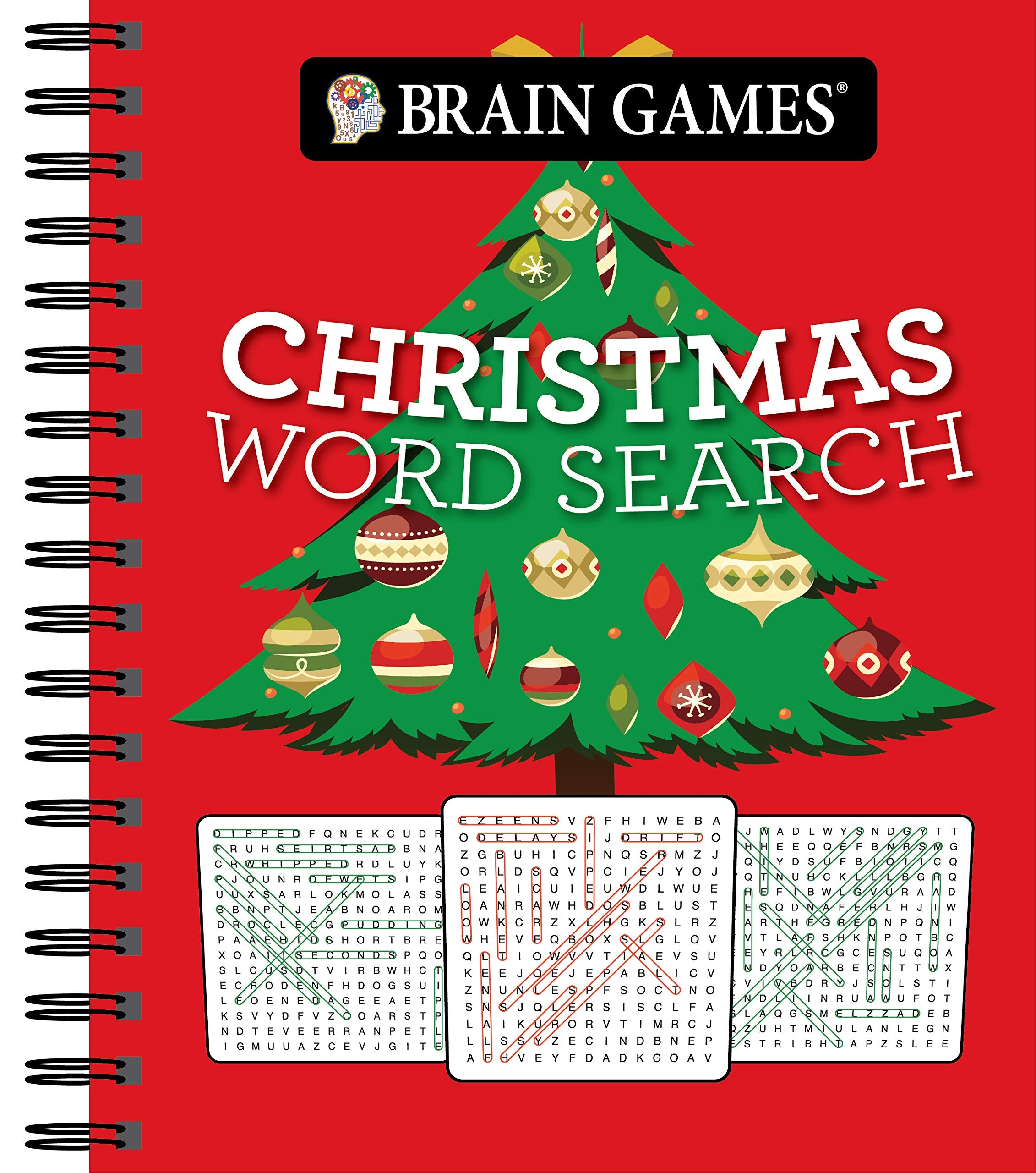 Brain Games - Christmas Word Search by Publications International Ltd