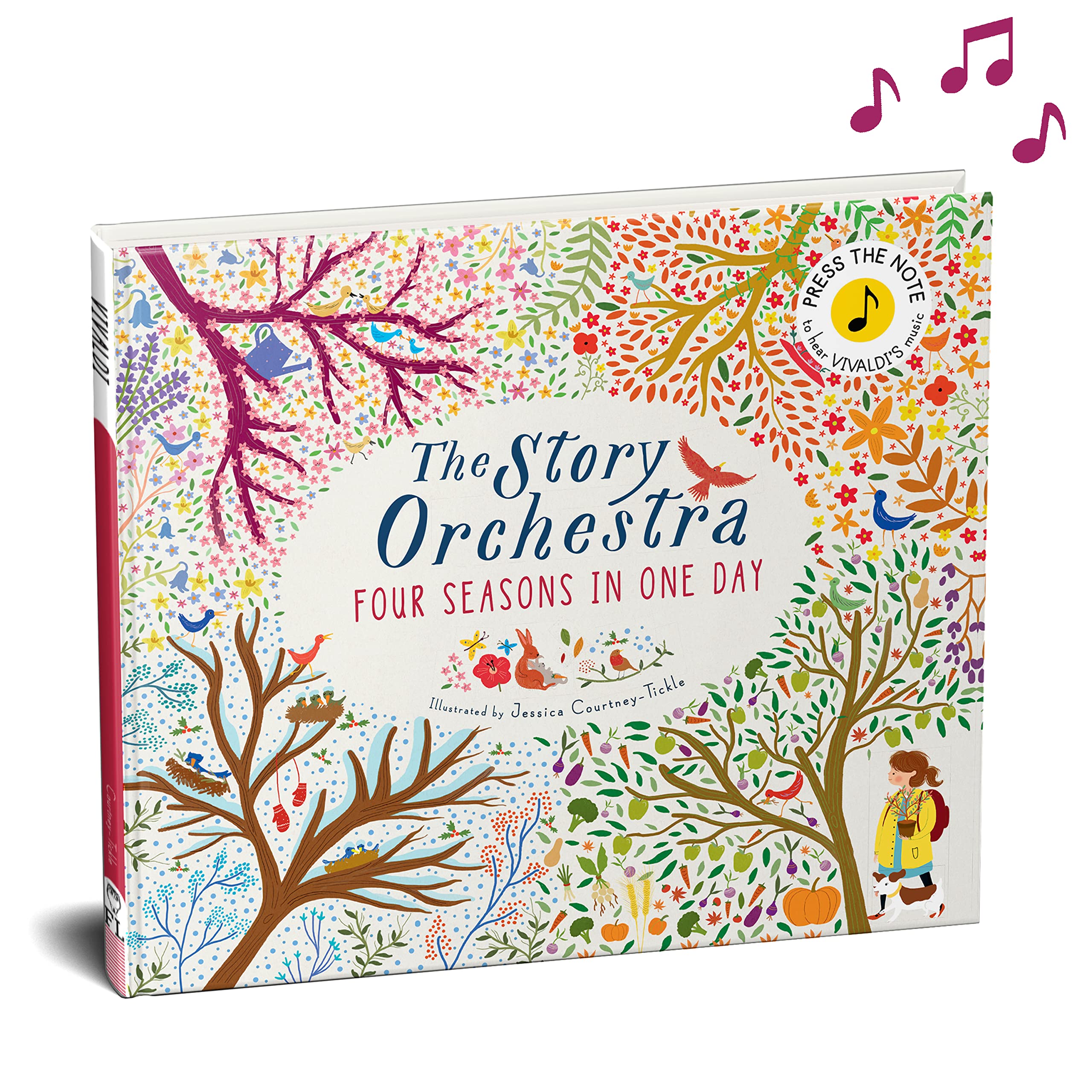 The Story Orchestra: Four Seasons in One Day: Press the Note to Hear Vivaldi's Musicvolume 1 by Courtney-Tickle, Jessica